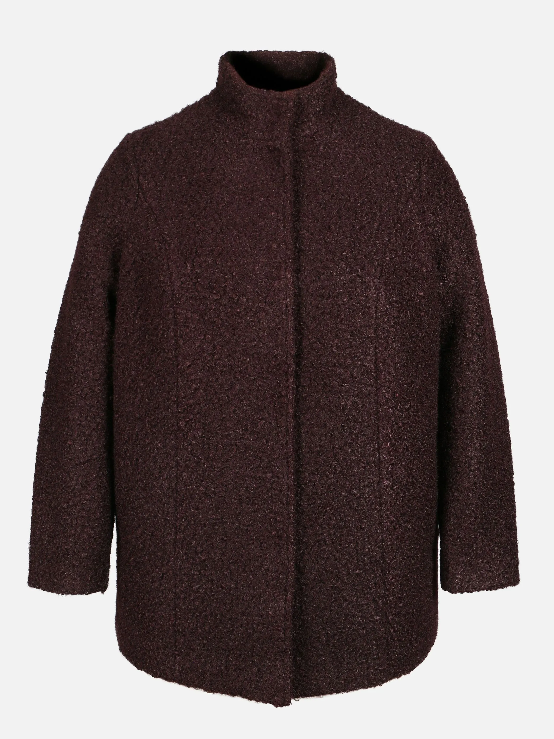 Sonja Blank Da-gr.Gr. Wolljacke m. Stehkragen Lila 929561 0003 1