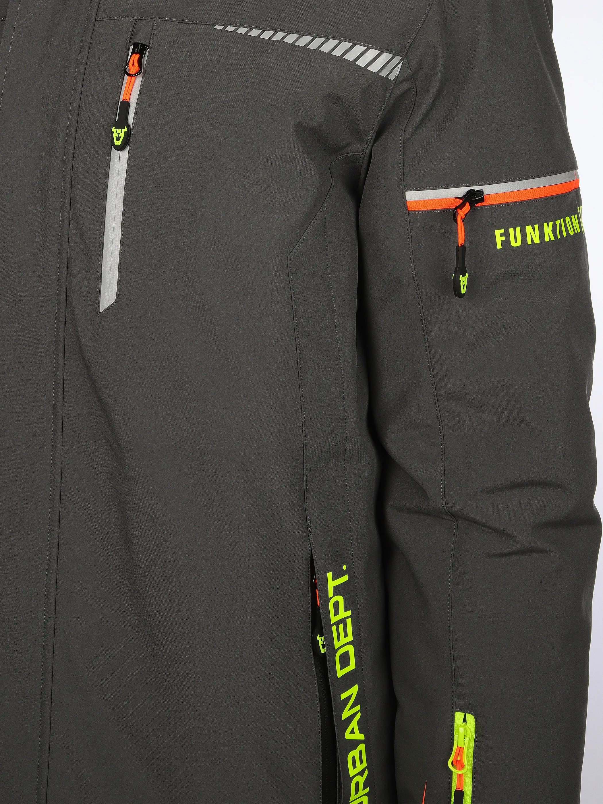 Worker He. 3in1 Funktionsjacke wattiert Grau 882929 GREY 5