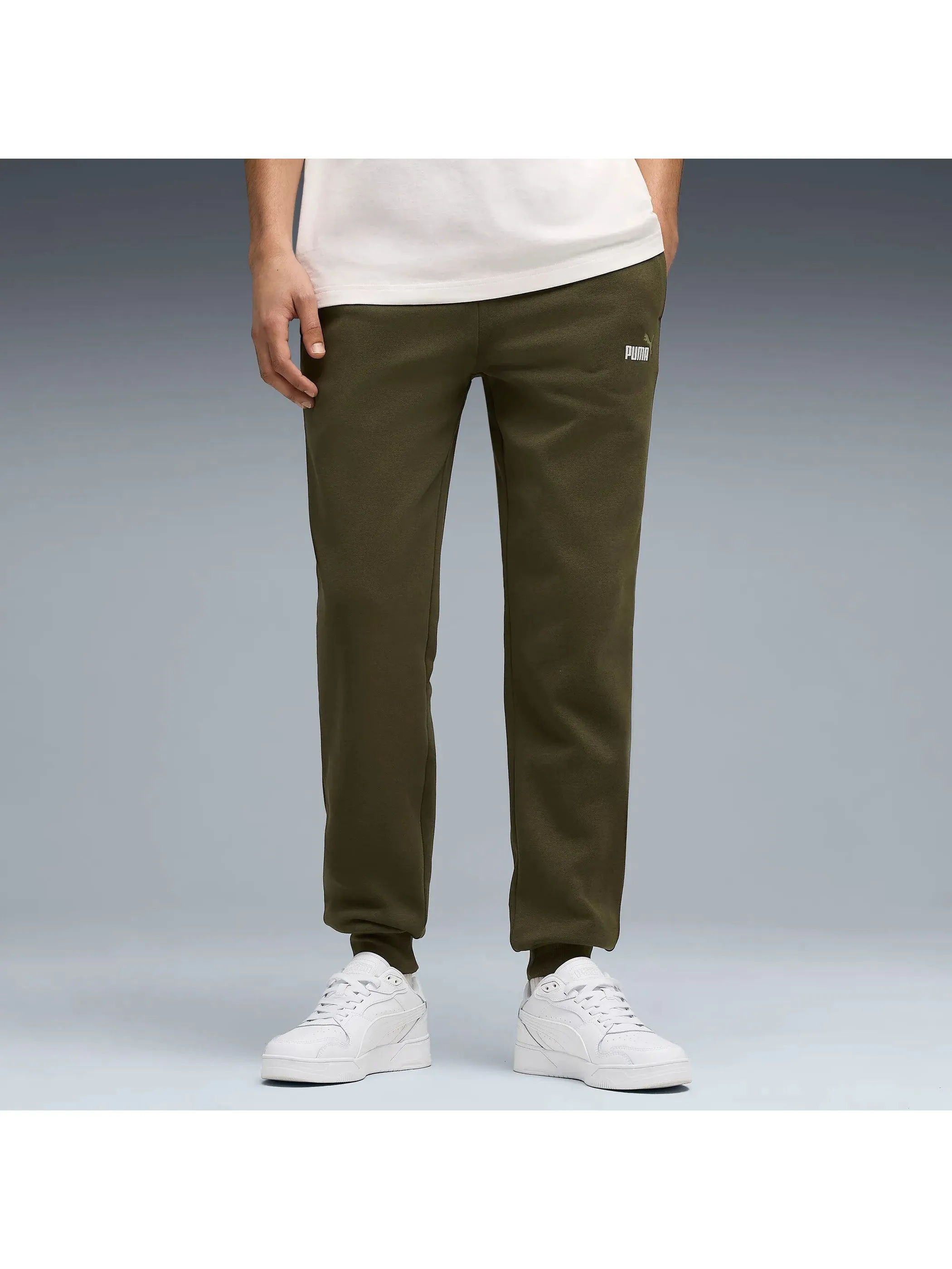Puma 684713 He-Jogginghose ESS 2 CO Oliv 912719 0070 3