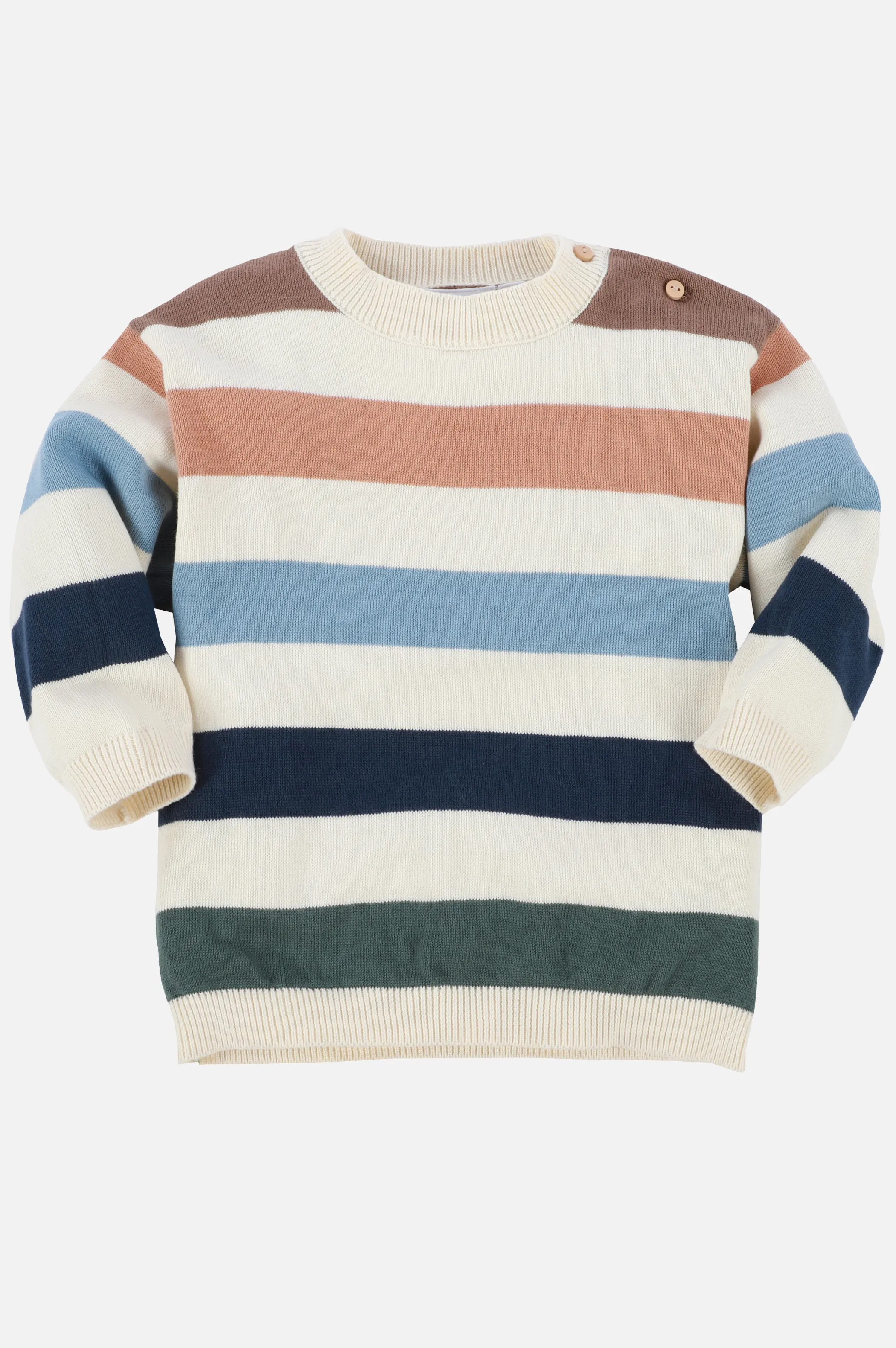 Bubble Gum BJ Sweater gestreift in beige Beige 900240 BEIGE 1