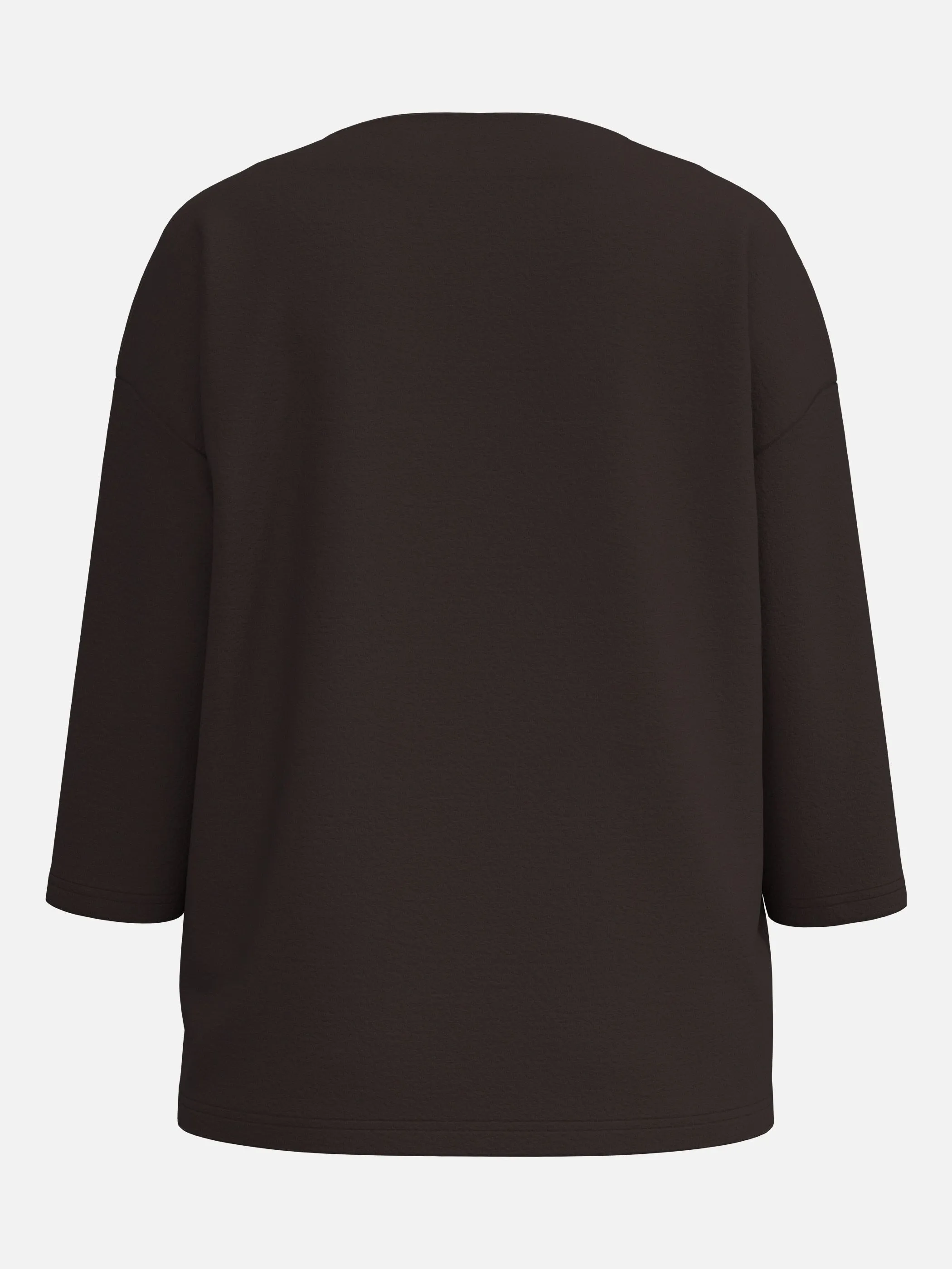 Sure Da-Flausch-Shirt 3/4 Arm Braun 930031 JAVA MEL 2
