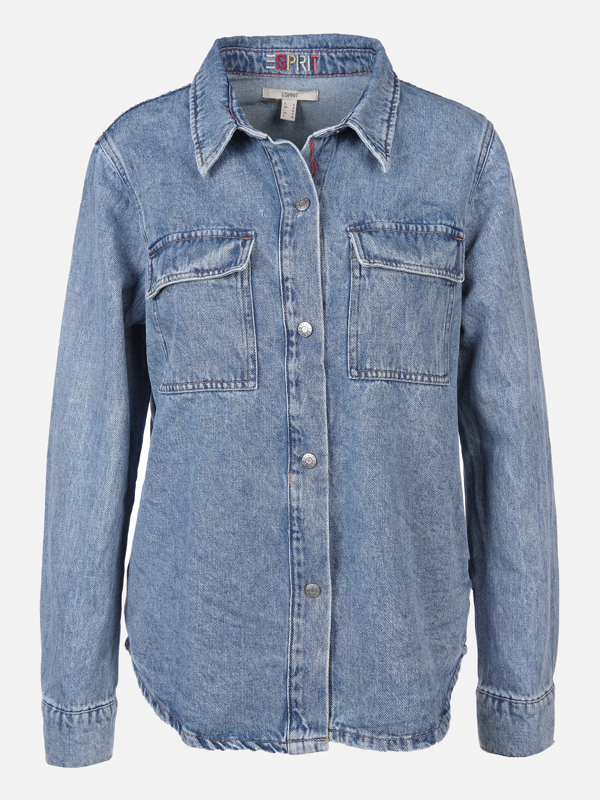 Esprit 022EE1G318 RCS shacket Blau 860367 E902 1