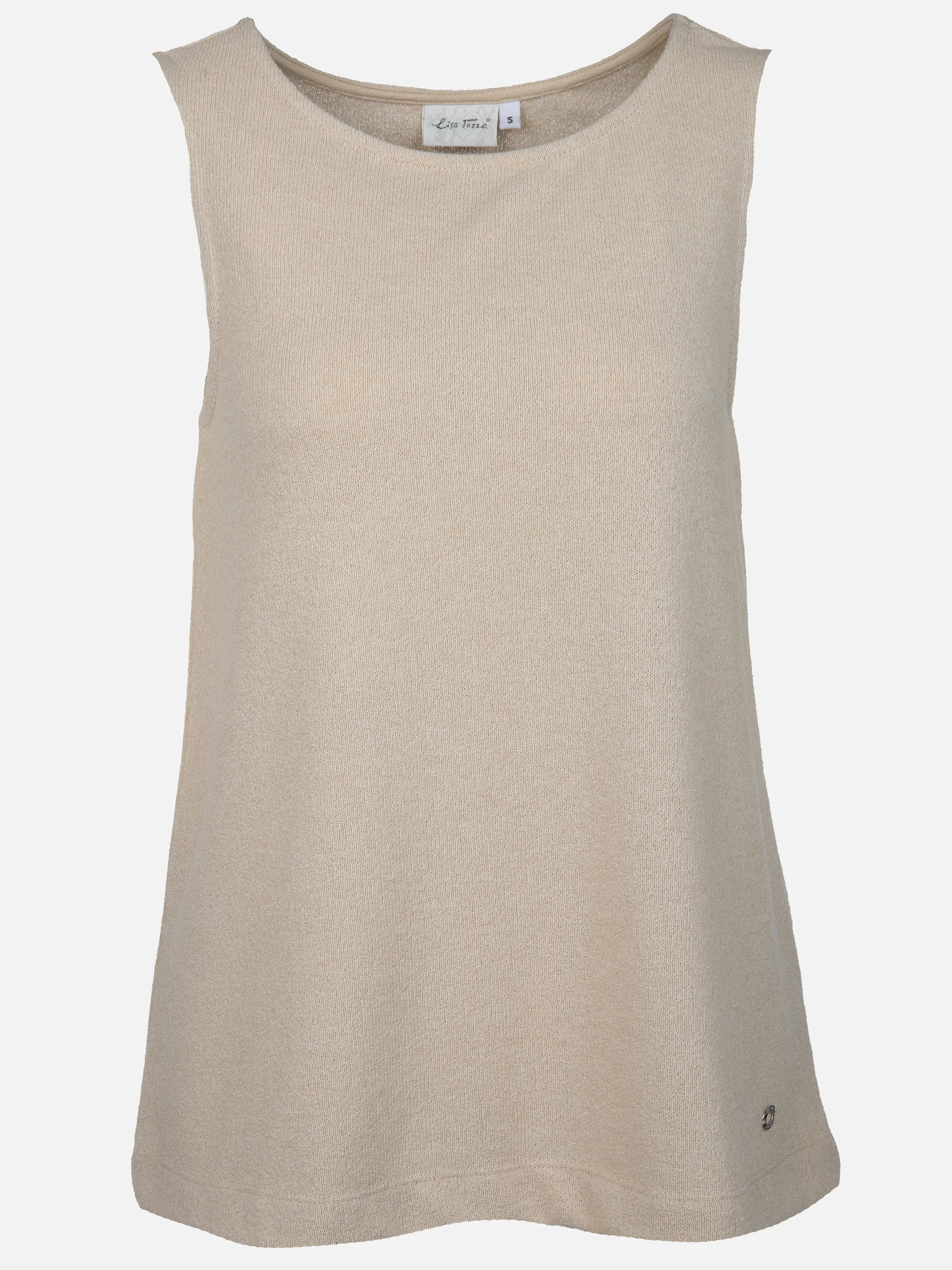 Lisa Tossa Da-Top in Boucle-Optik Weiß 906582 OFFWHITE 1