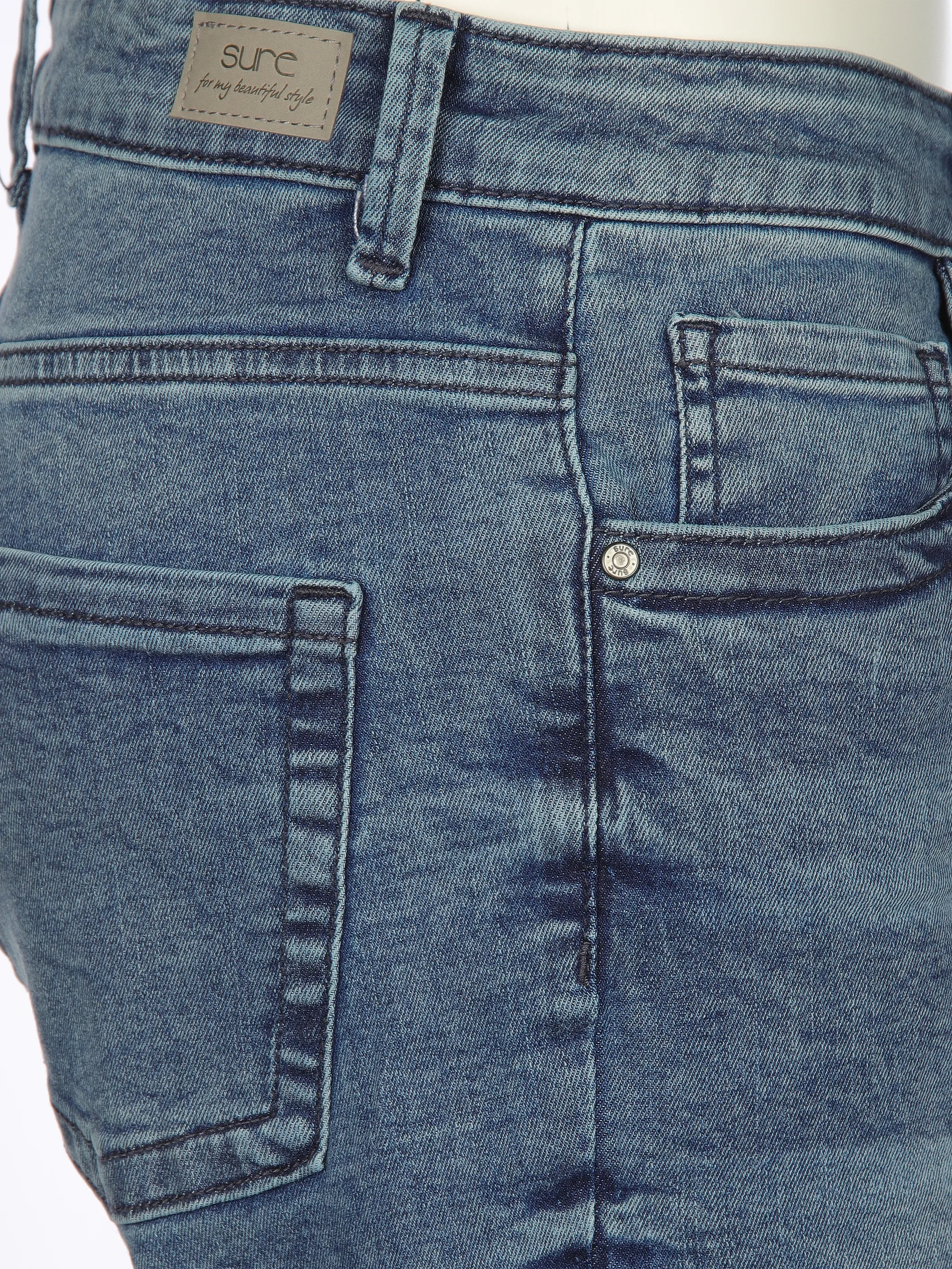 Sure Da-Bermuda 5-Pocket Style Blau 908093 DB 3 Sure Da-Bermuda 5-Pocket Style Blau 908093 DB 3