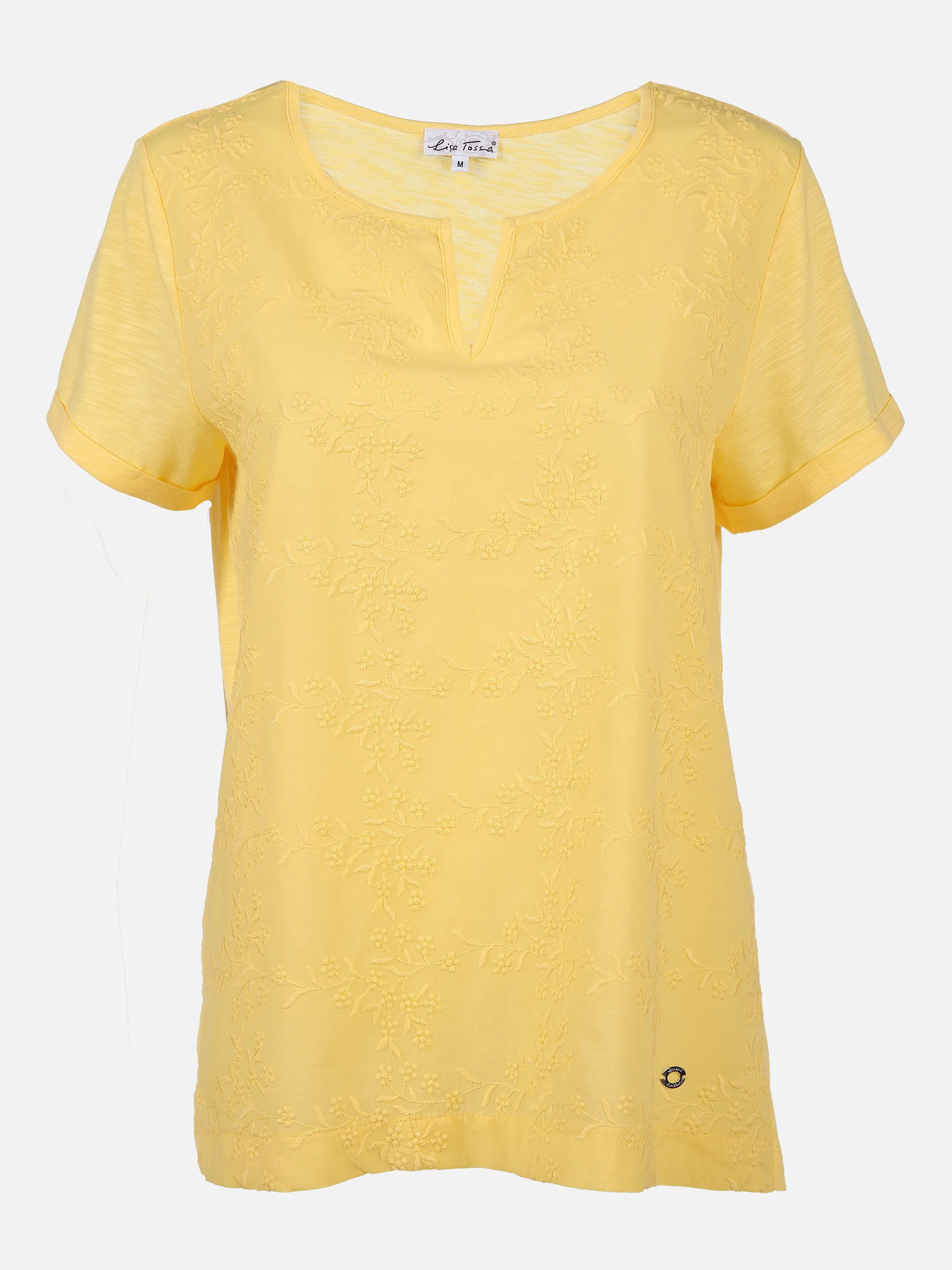 Lisa Tossa Da-Shirt mit Stickerei Gelb 812026 SUN YELLOW 1 Lisa Tossa Da-Shirt mit Stickerei Gelb 812026 SUN YELLOW 1