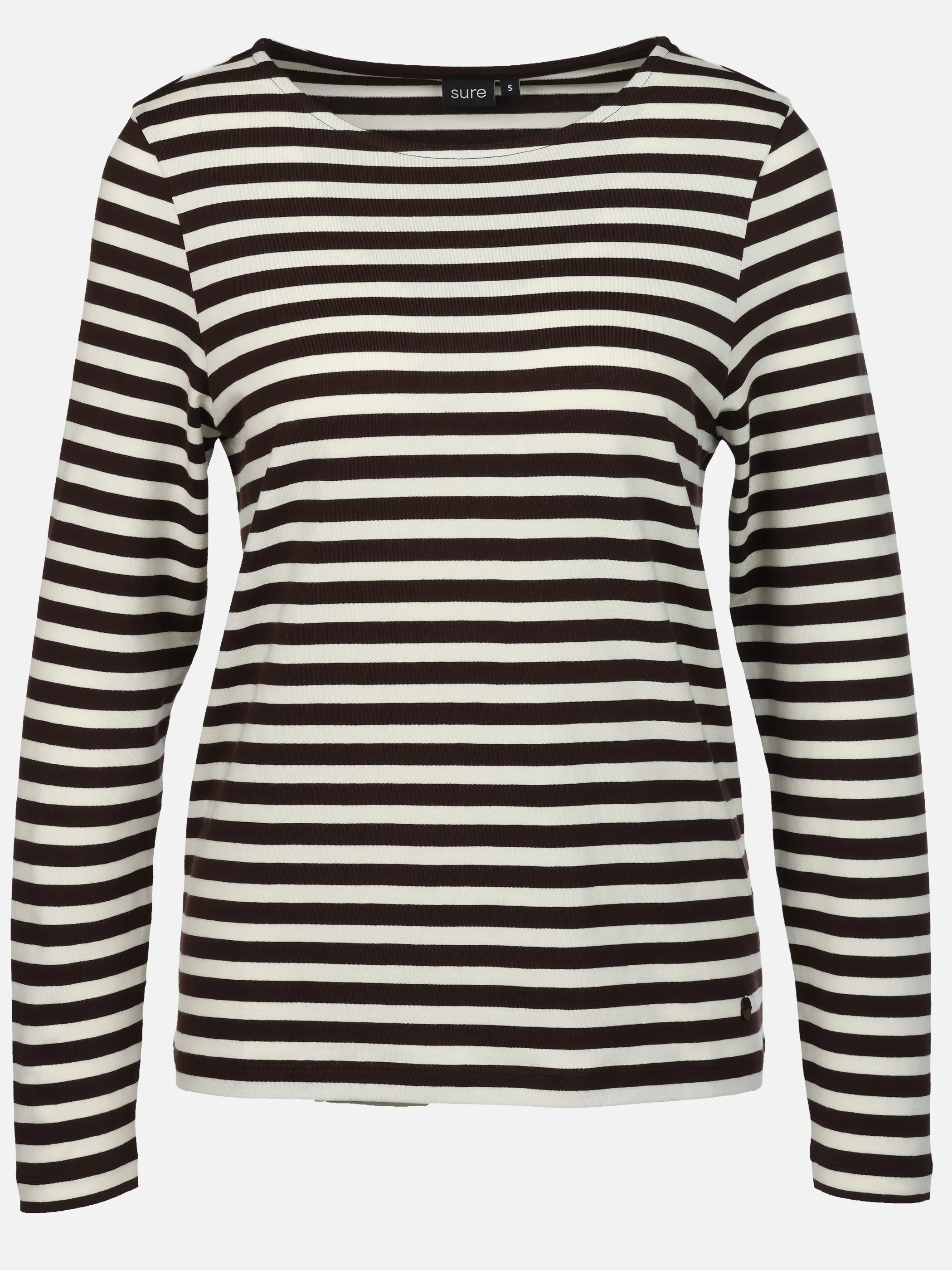 Sure Da. Ringelshirt Braun 928409 JAVA 1