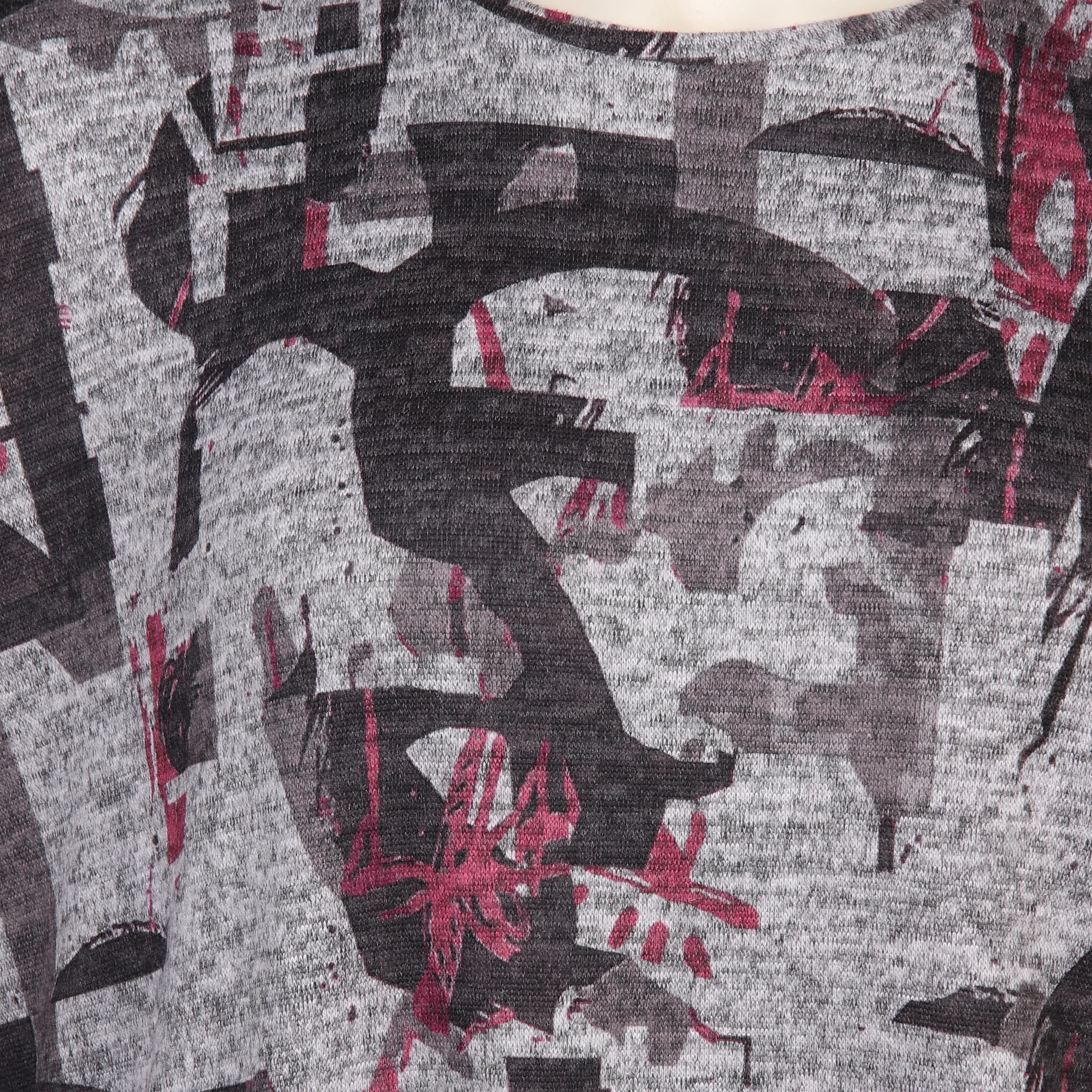 Sonja Blank Da-gr.Gr. Flauschshirt Rot 887342 BEERE 3 Sonja Blank Da-gr.Gr. Flauschshirt Rot 887342 BEERE 3