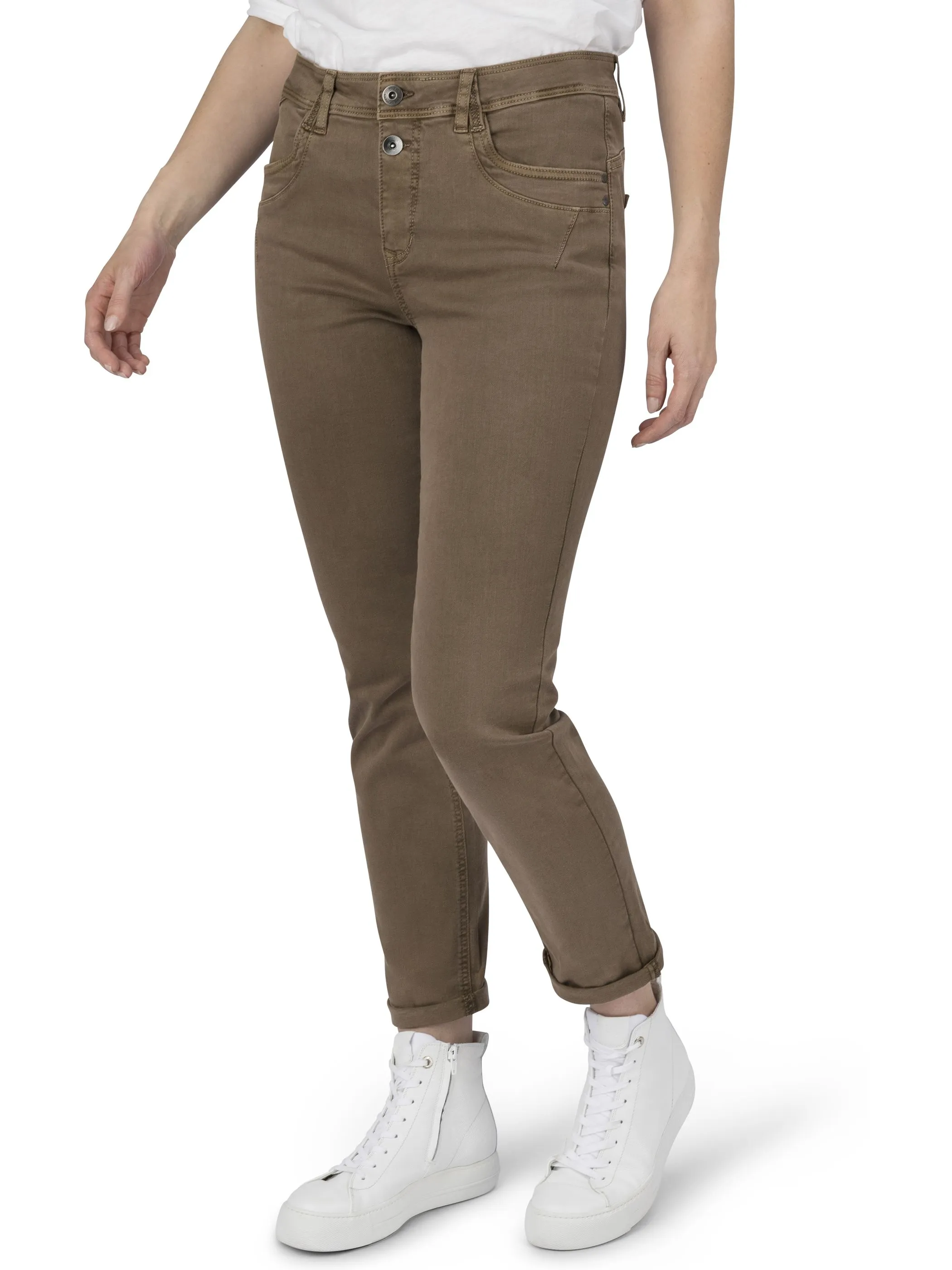Stooker DOB 06330310008152 Da. Hosen lang, Braun 905205 8152 5