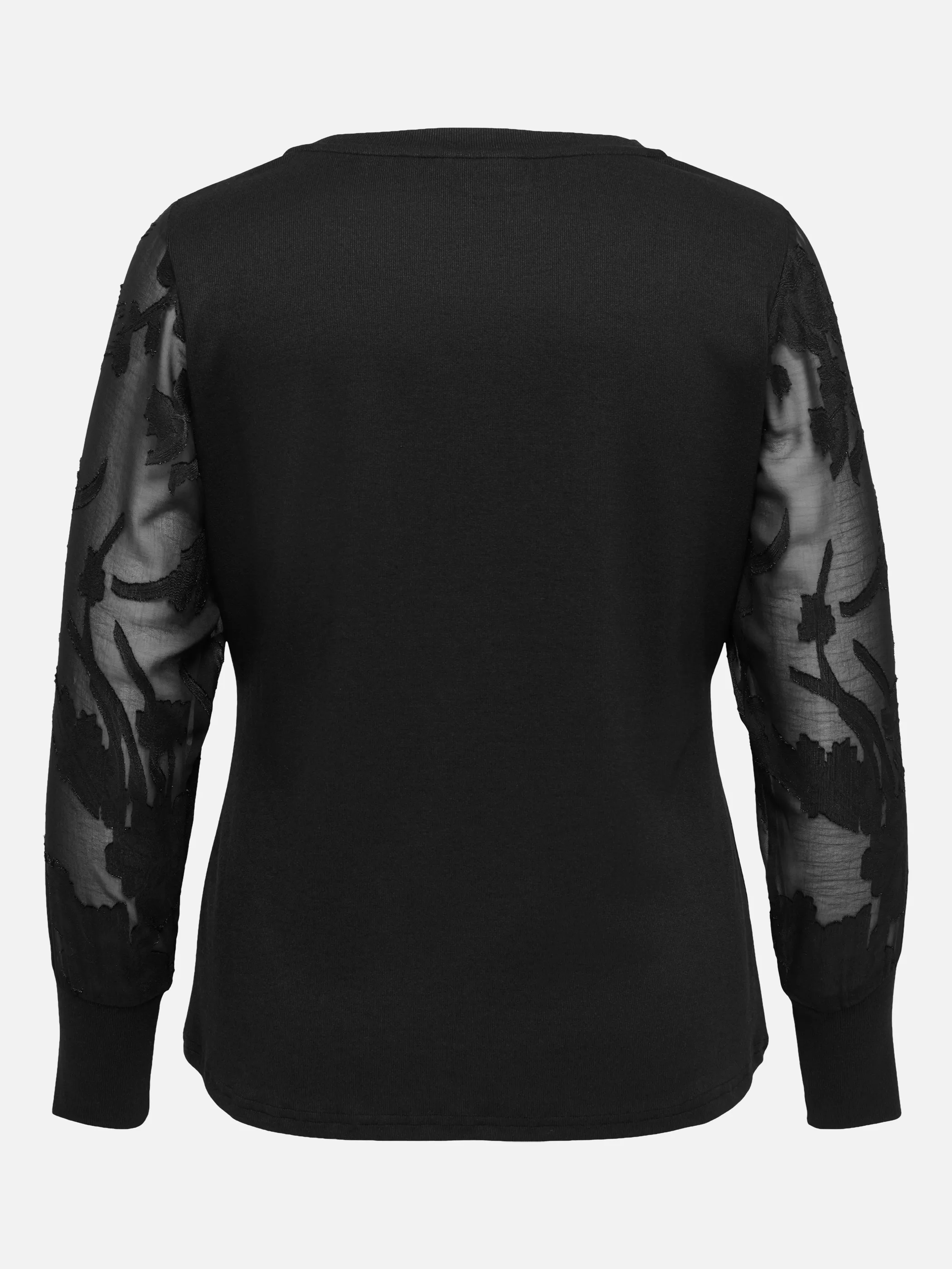 Only Carmakoma 15387511 CARAMILLA L/S O-NECK Schwarz 933786 177911001 4