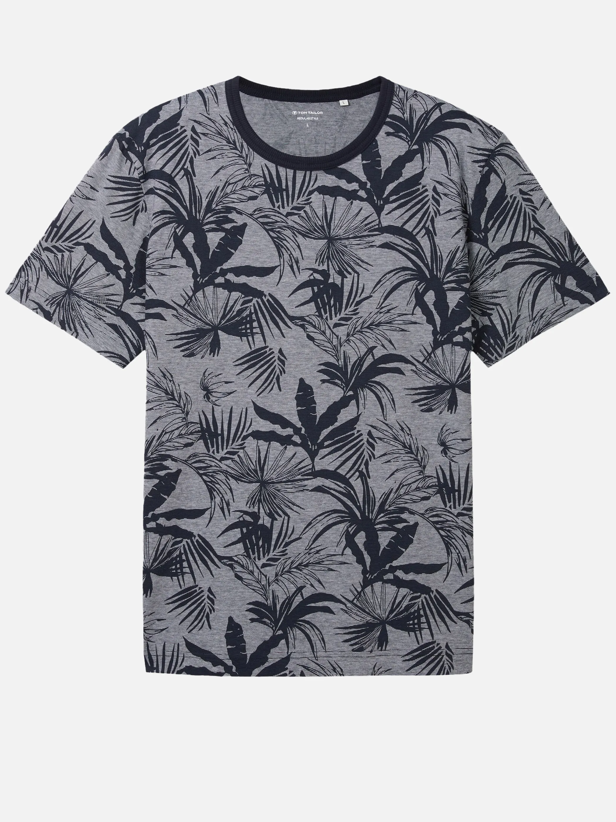 Tom Tailor 1042130 allover printed t-shirt Blau 895644 35591 1 Tom Tailor 1042130 allover printed t-shirt Blau 895644 35591 1