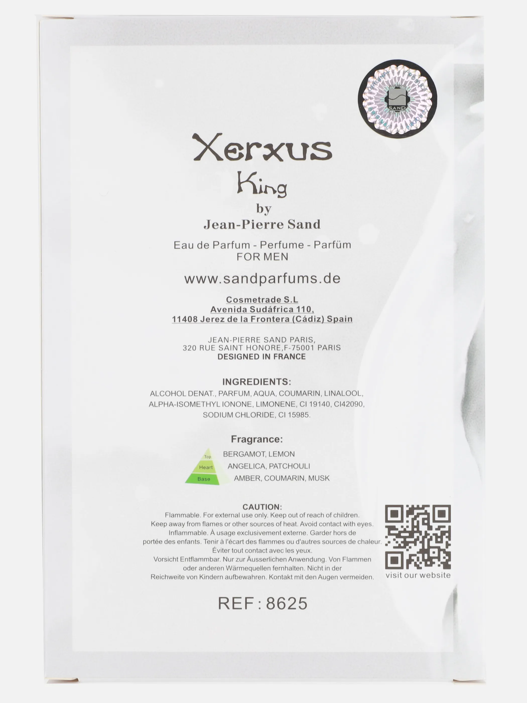Jean-Pierre-Sand Parfüm Xerxus King Men Bunt 924838 BUNT 3
