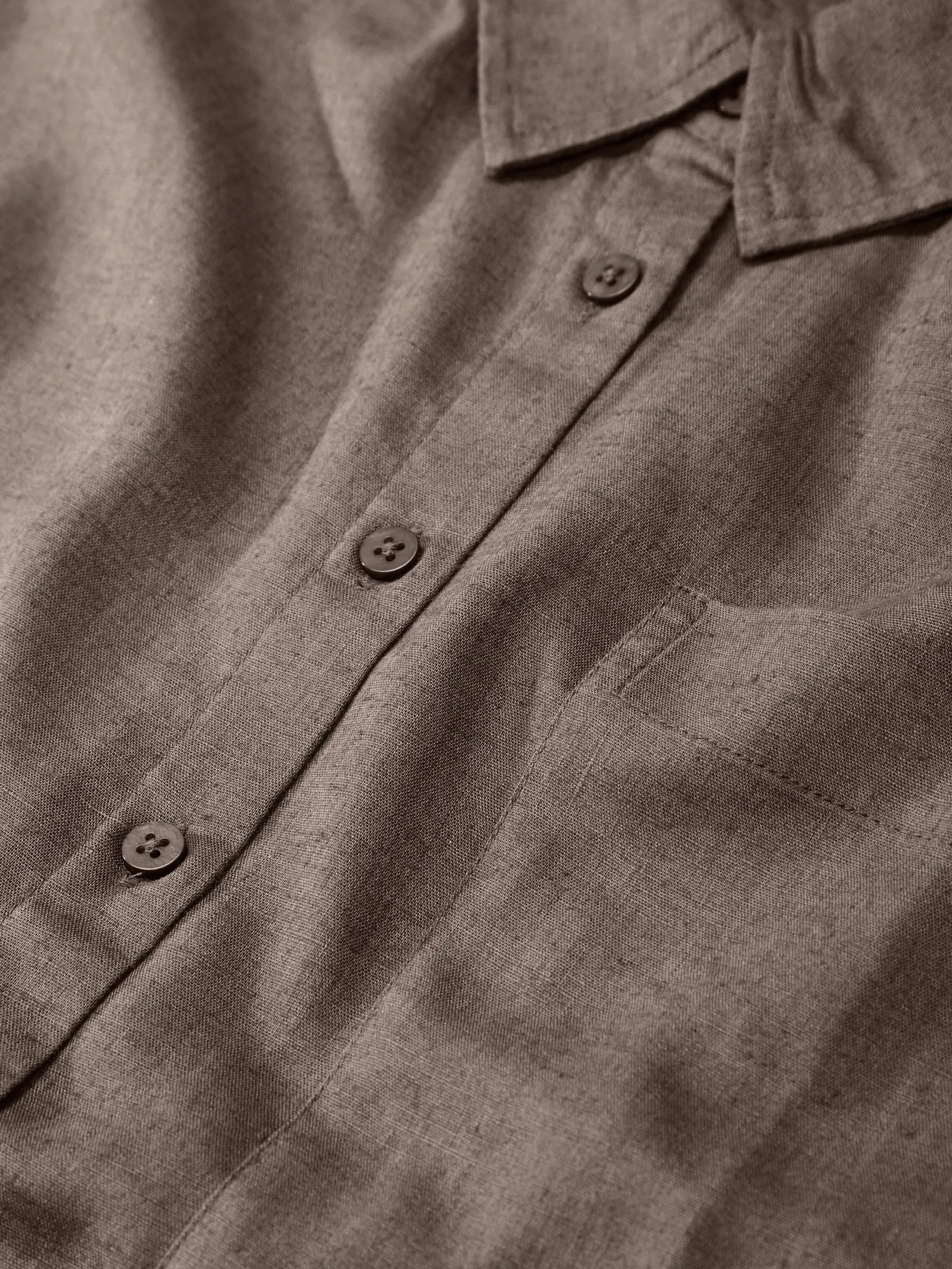 Lisa Tossa Da-Leinenbluse Braun 924998 744 3