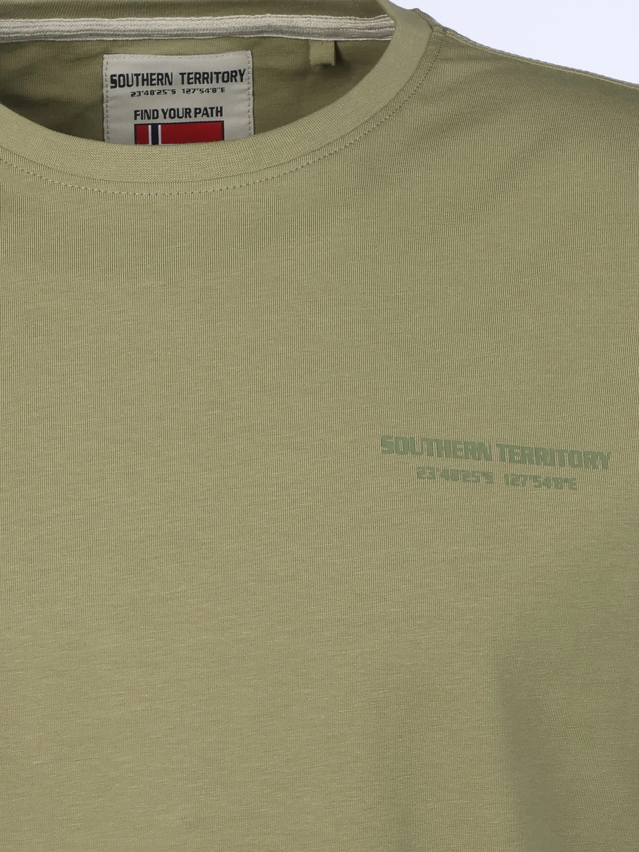 Southern Territory He. T-Shirt 1/2 Arm Premium Logo Grün 925962 OLIVE 3