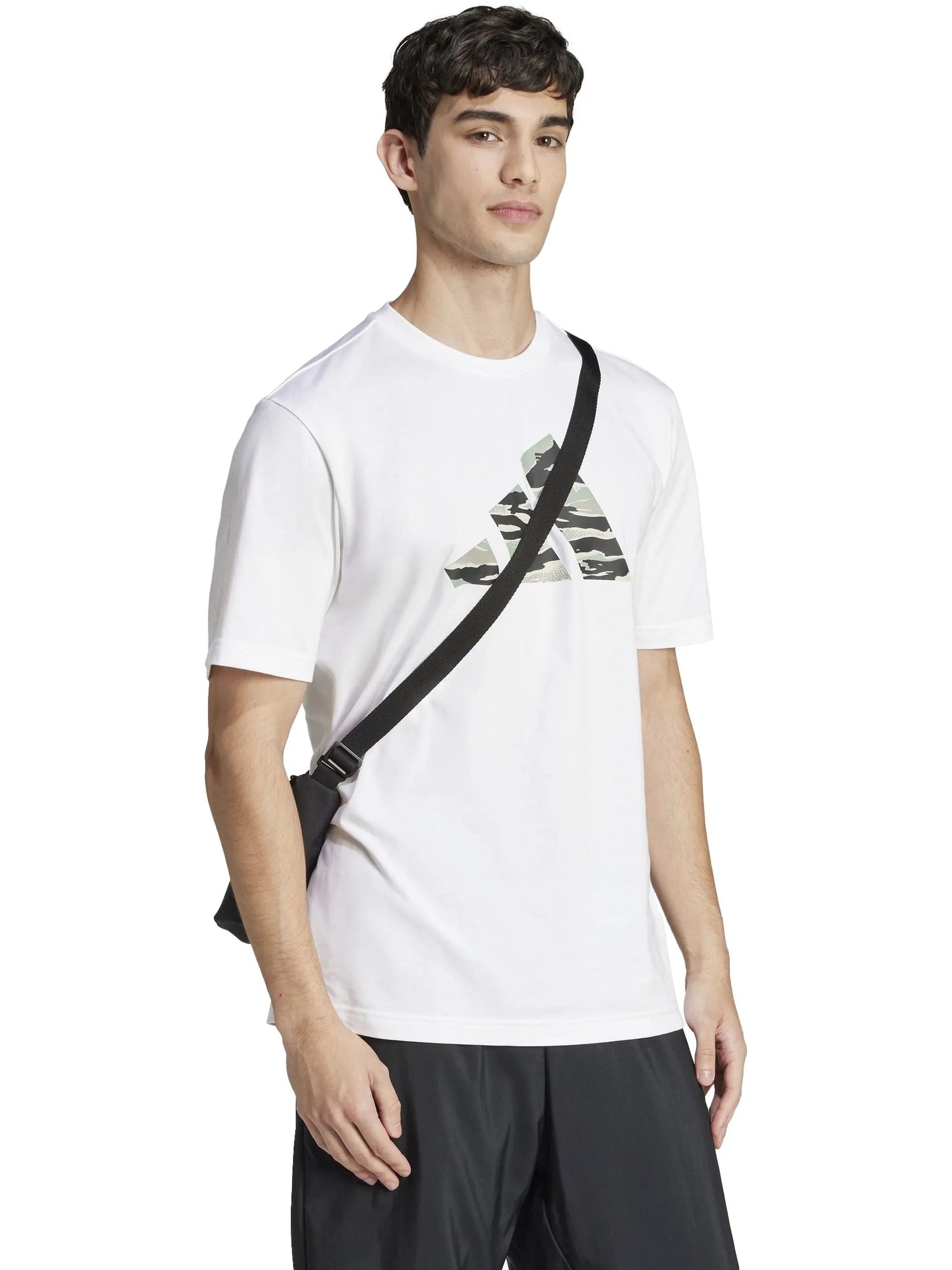Adidas JI6770 He-TShirt logo camo Weiß 910806 000 5