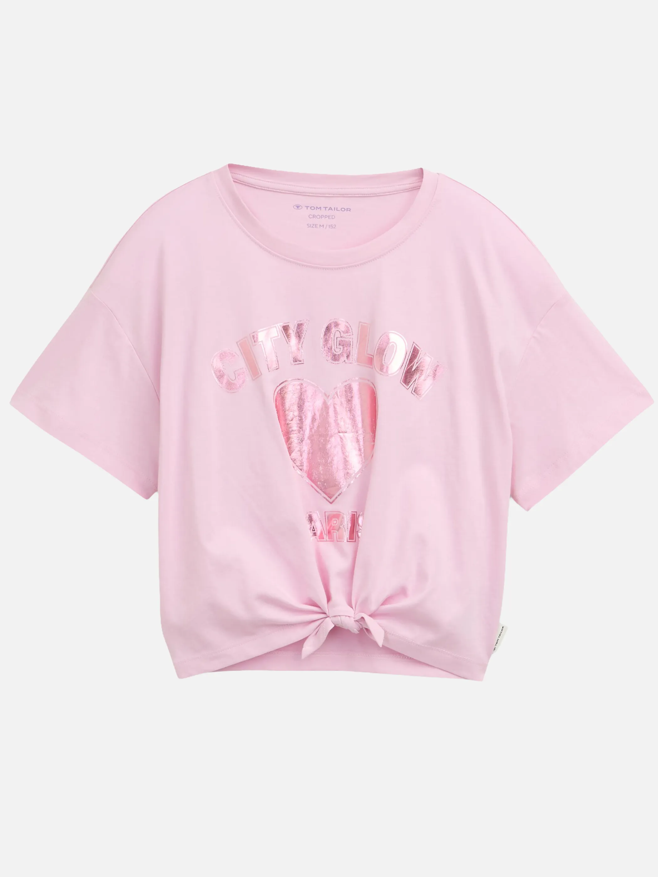 Tom Tailor 1050053 foil printed t-shirt Pink 928002 38250 1