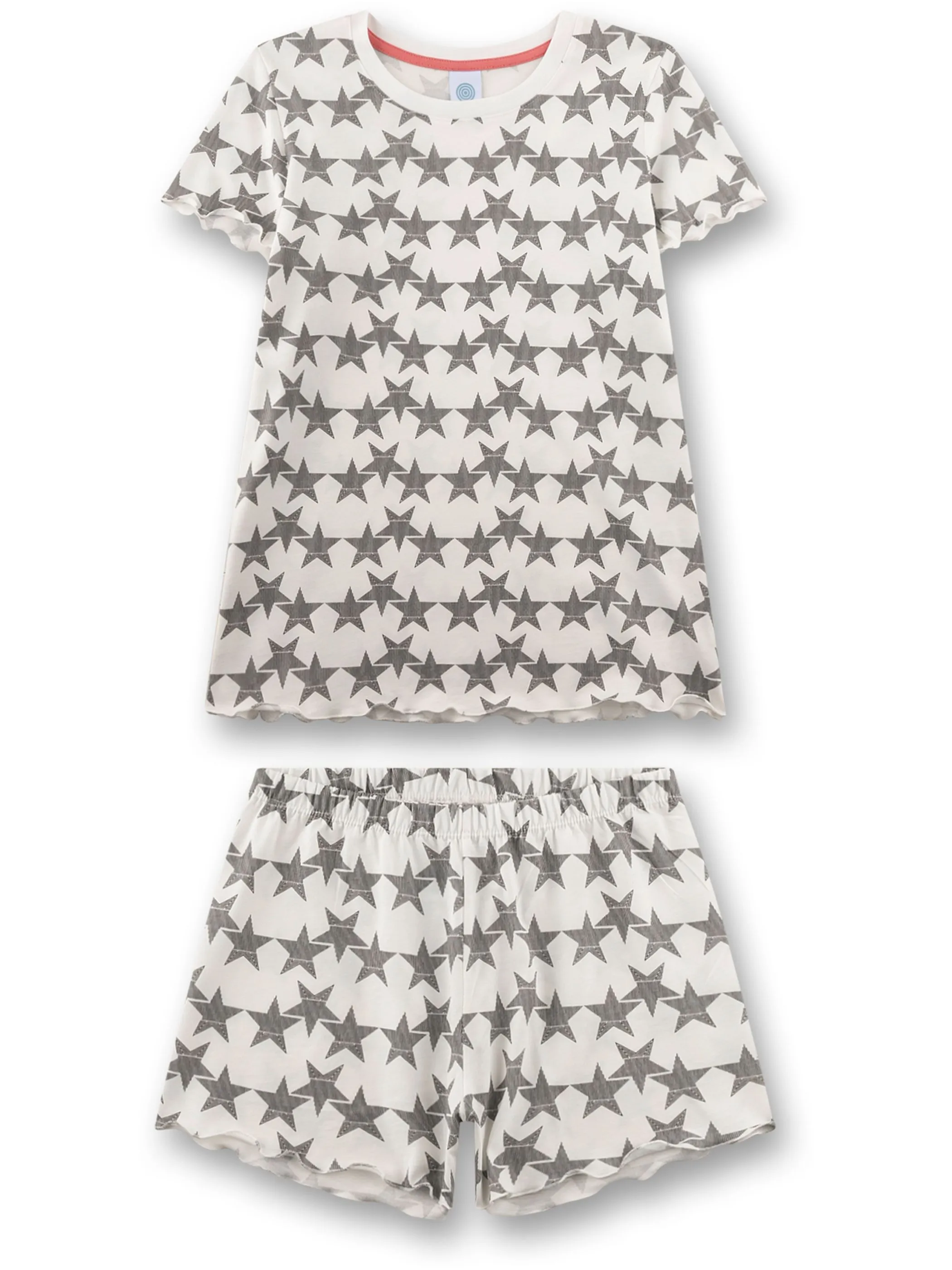 Sanetta 24607501948 Pyjama 1/2 Weiß 925160 1948 1