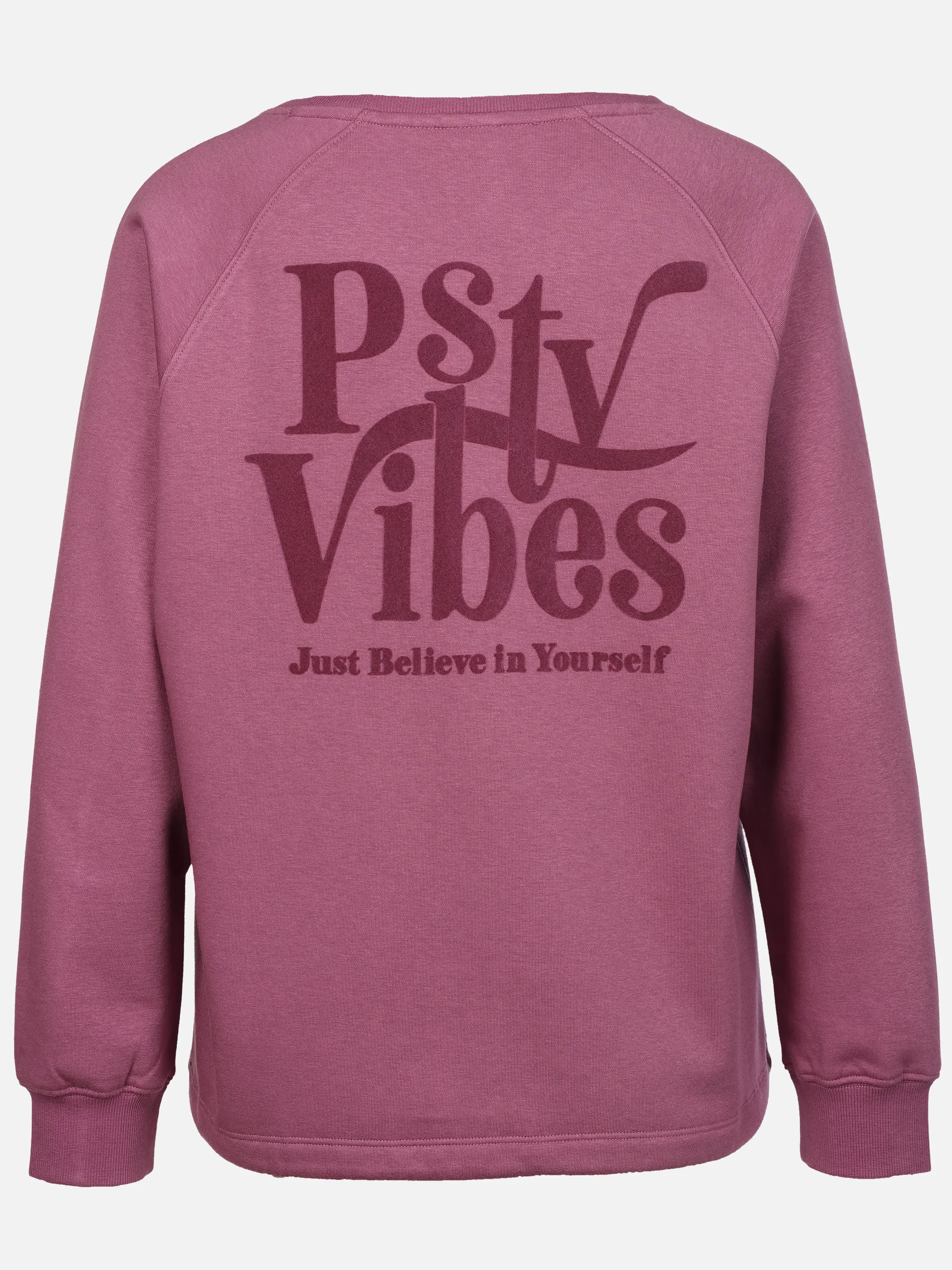 Sure Da-Sweatshirt m. Rückenprint Lila 928887 PURPLE 2