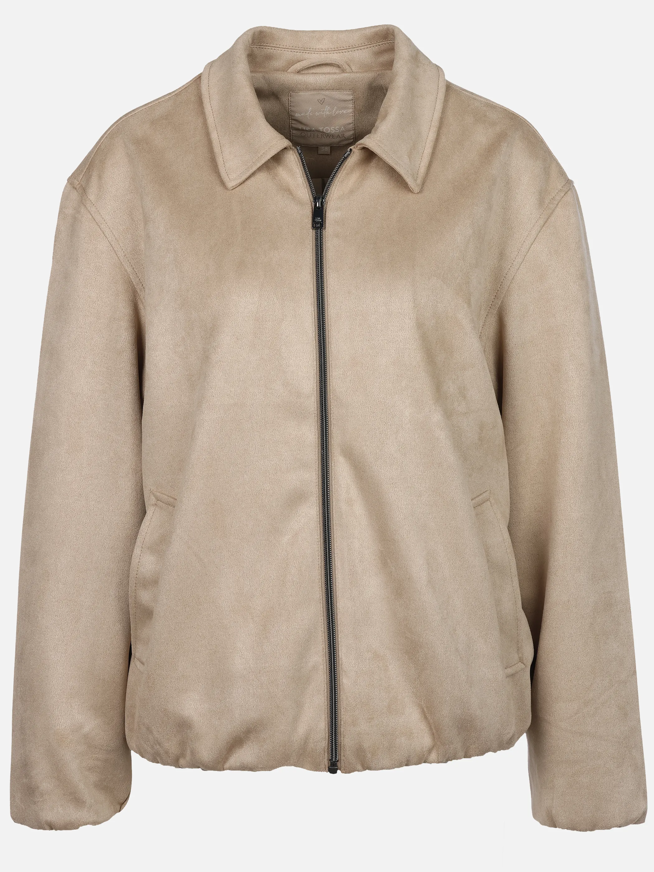 Lisa Tossa Da-Veloursblouson Beige 929243 0100 1