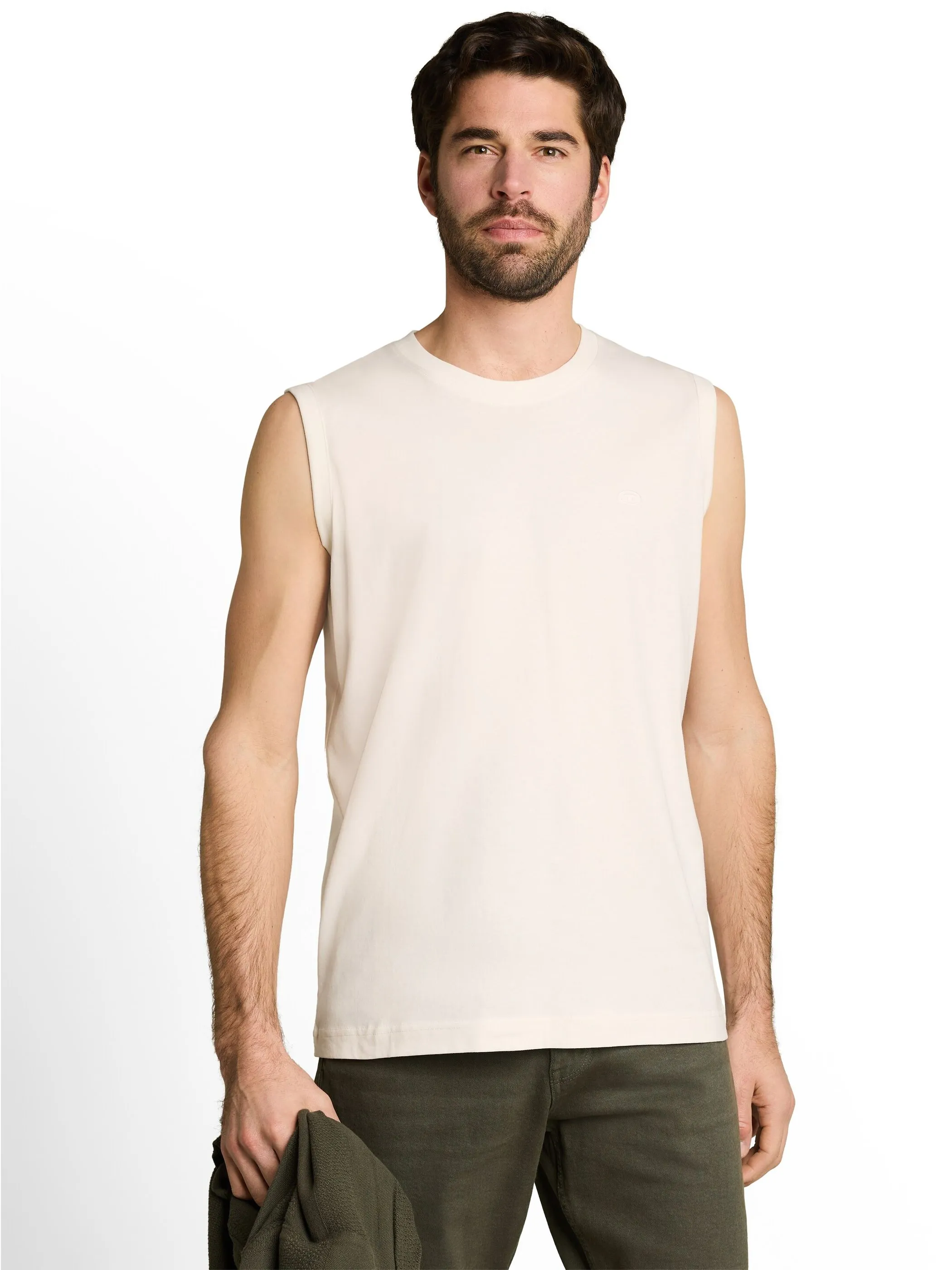 Tom Tailor 1050219 tanktop with embro Weiß 926462 10348 1