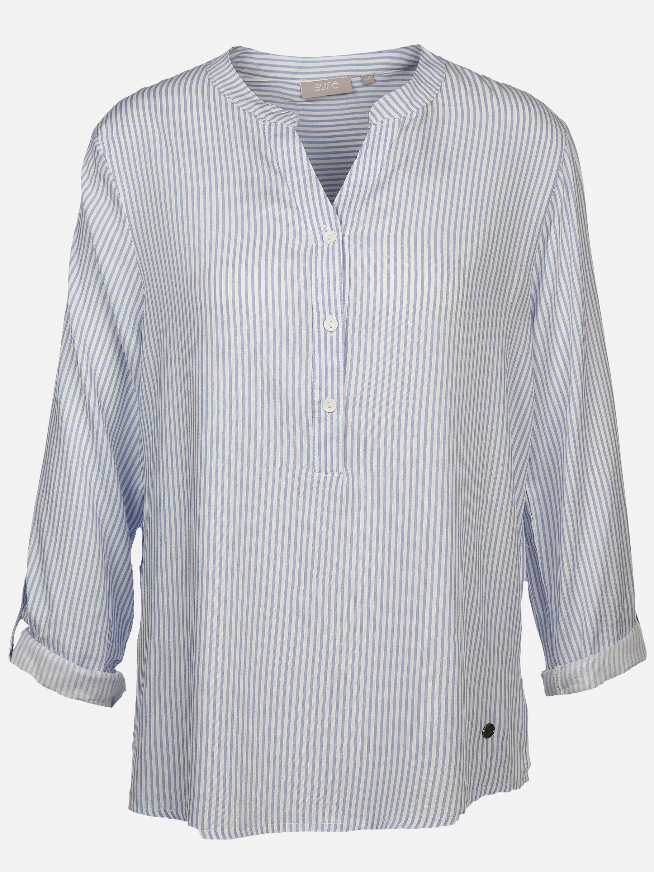 Sure Da-Streifenbluse Blau 896634 WEIßBLEU 1 Sure Da-Streifenbluse Blau 896634 WEIßBLEU 1
