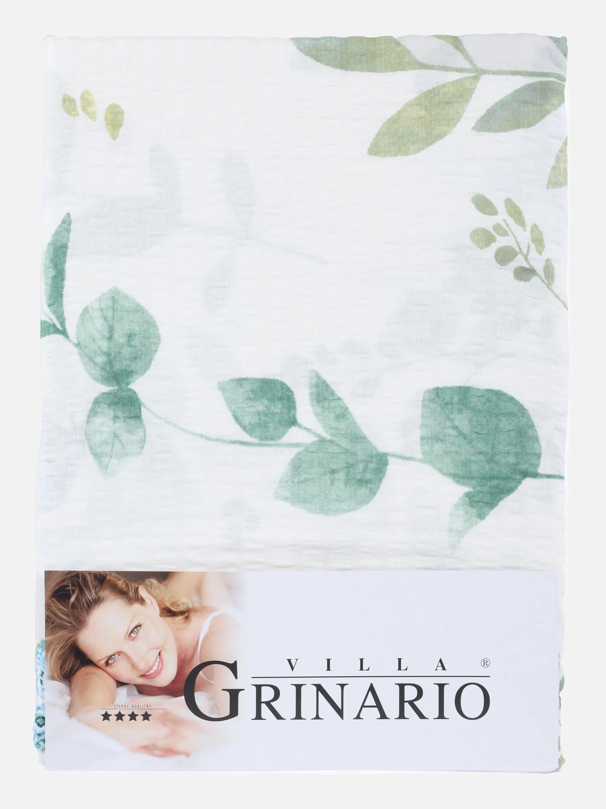 Villa Grinario Seersuckerbettwäsche Frühling Weiß 836743 WEIß 3