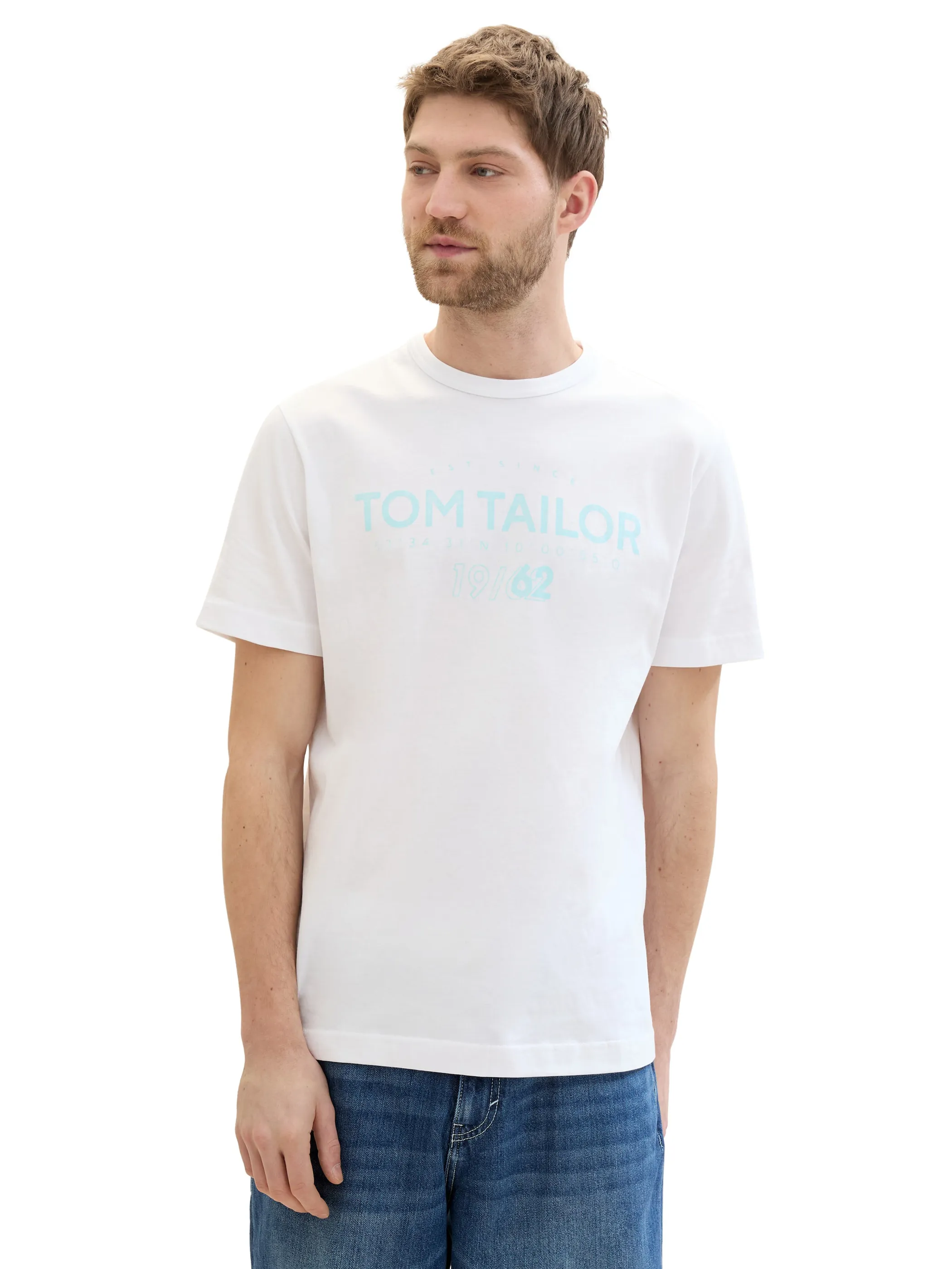 Tom Tailor 1041871 printed t-shirt Weiß 895641 20000 3 Tom Tailor 1041871 printed t-shirt Weiß 895641 20000 3