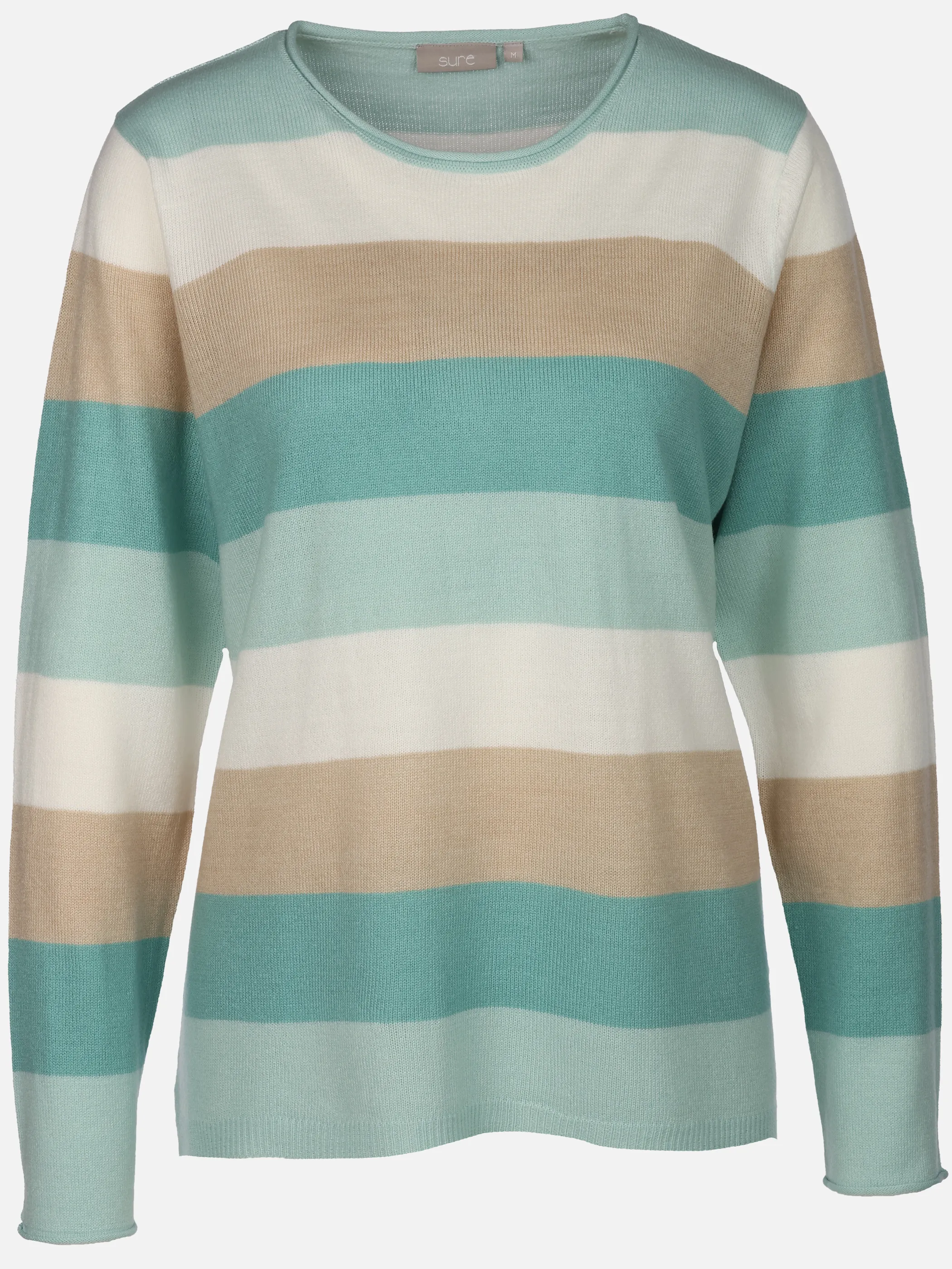 Sure Da-Pullover "Cashmere like" Türkis 912702 AQUA 1