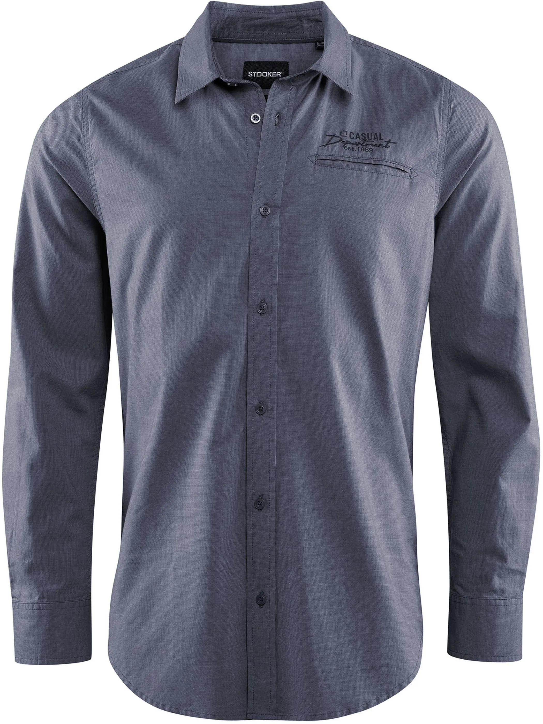 Stooker HAKA 73102270009110 He. Bluse/Hemd, Blau 937259 9110 4