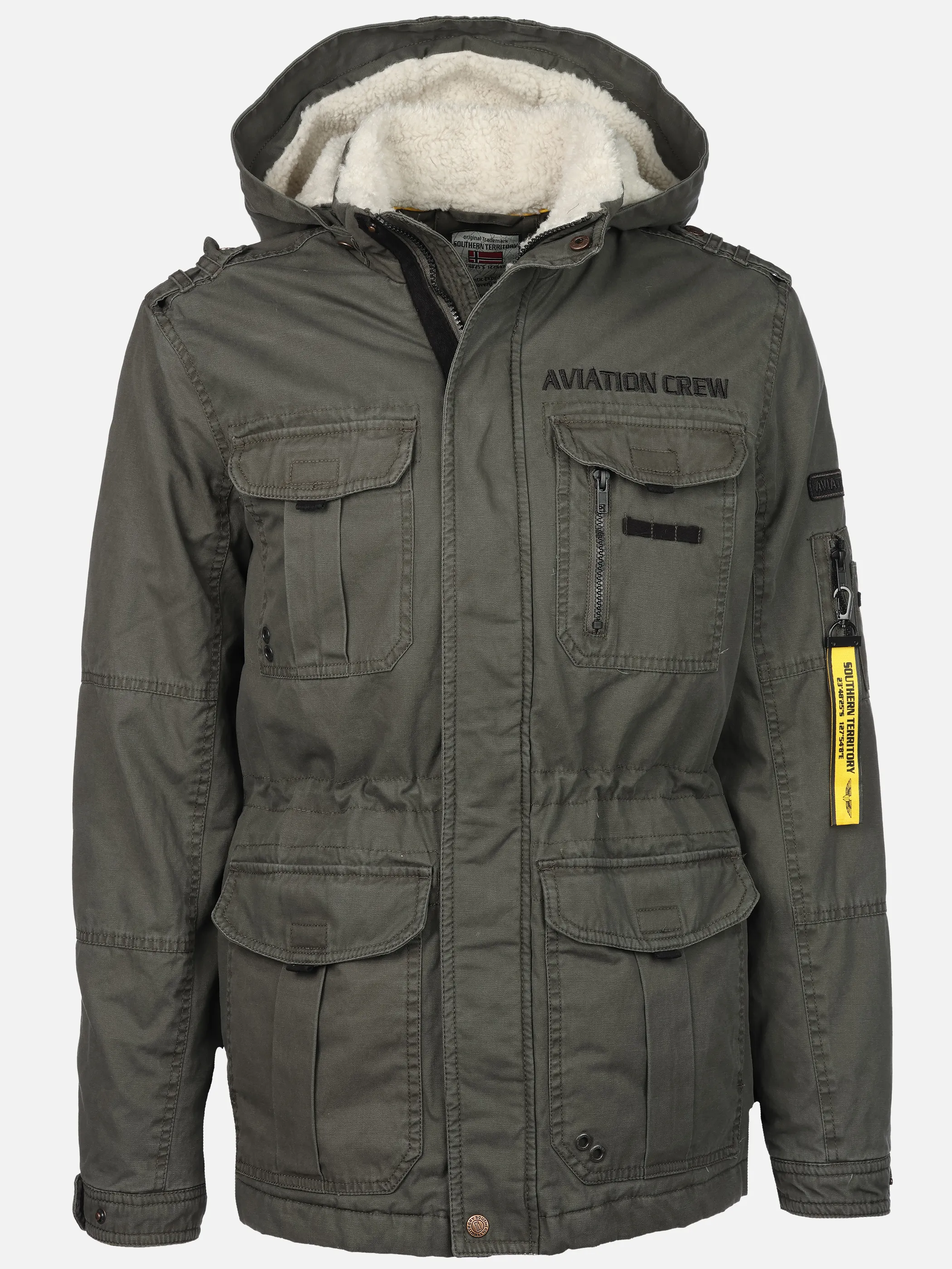 Southern Territory He. Fieldjacke wattiert Aviation Oliv 912654 9137 1