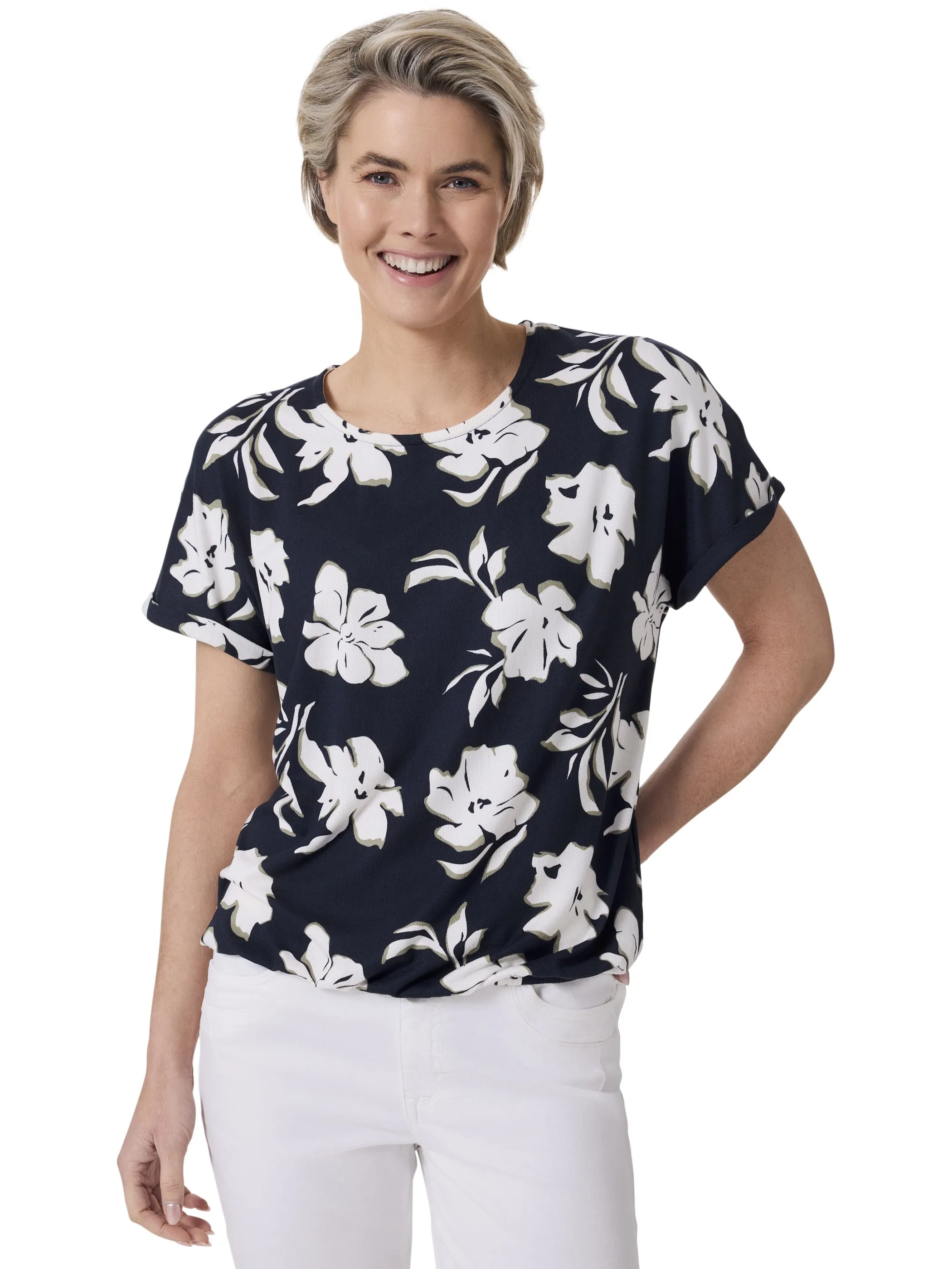 Stooker DOB 23160030009118 Da. T-Shirts / Marine 911310 9118 4
