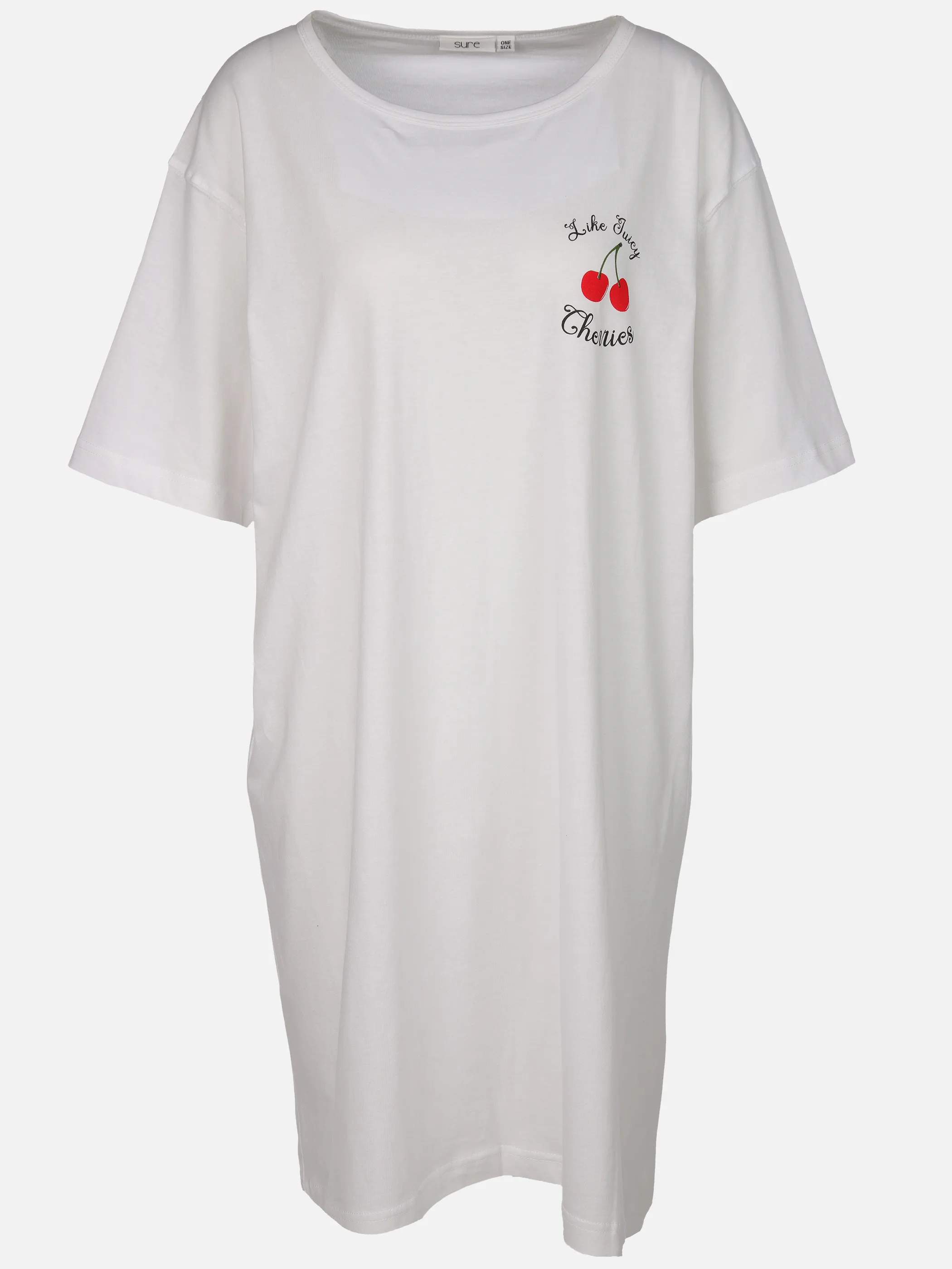 Sure Da. Oversize Nachthemd mit gro Weiß 906566 WEIß 1 Sure Da. Oversize Nachthemd mit gro Weiß 906566 WEIß 1