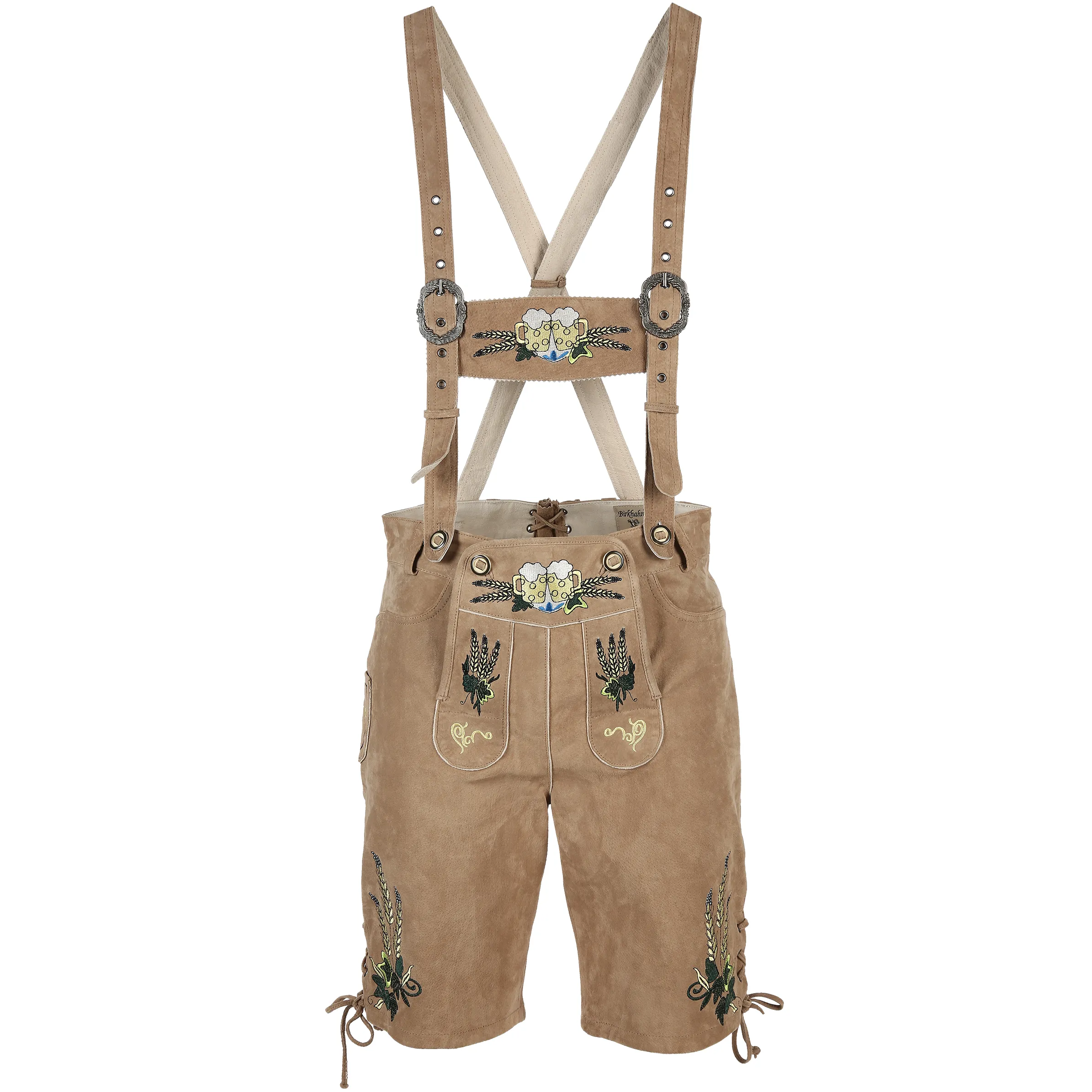 Birkhahn Mode und Tracht He-Echtlederhose Bierkrug Braun 792597 BEIGE 1 Birkhahn Mode und Tracht He-Echtlederhose Bierkrug Braun 792597 BEIGE 1