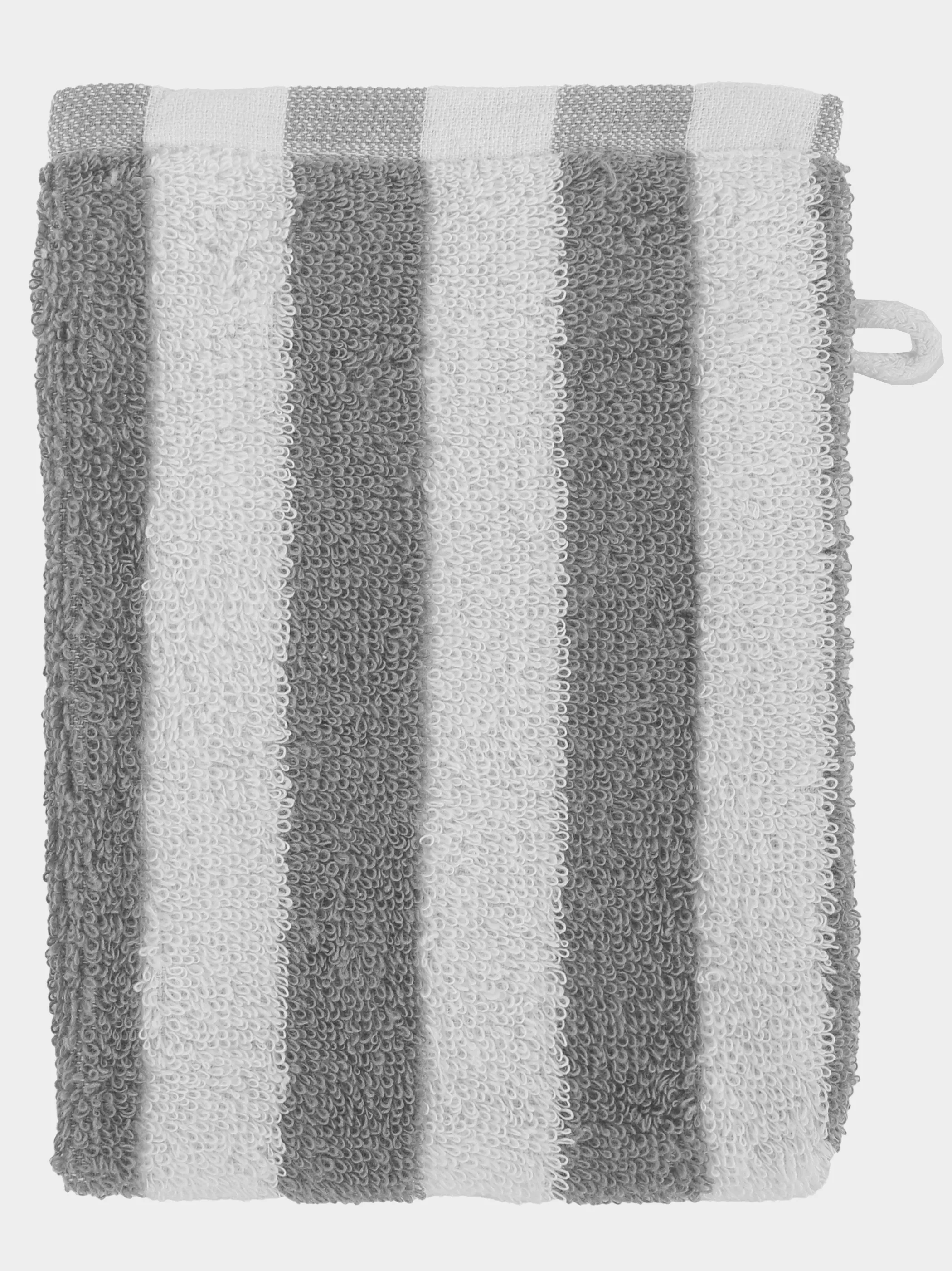 Dream House Waschhandschuh gestreift 16x21 Grau 907070 GRAU 2 Dream House Waschhandschuh gestreift 16x21 Grau 907070 GRAU 2