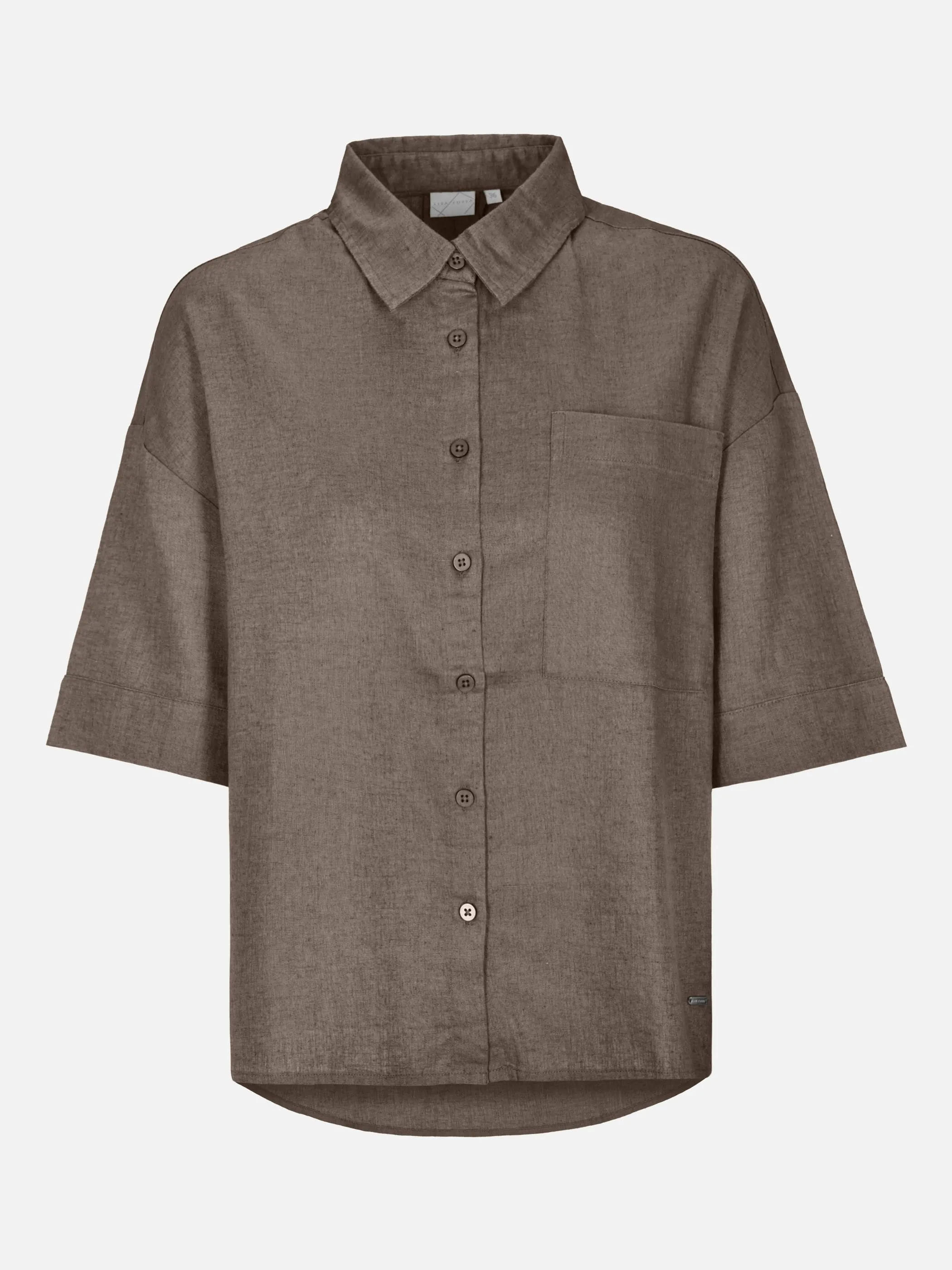 Lisa Tossa Da-Leinenbluse Braun 924998 744 1