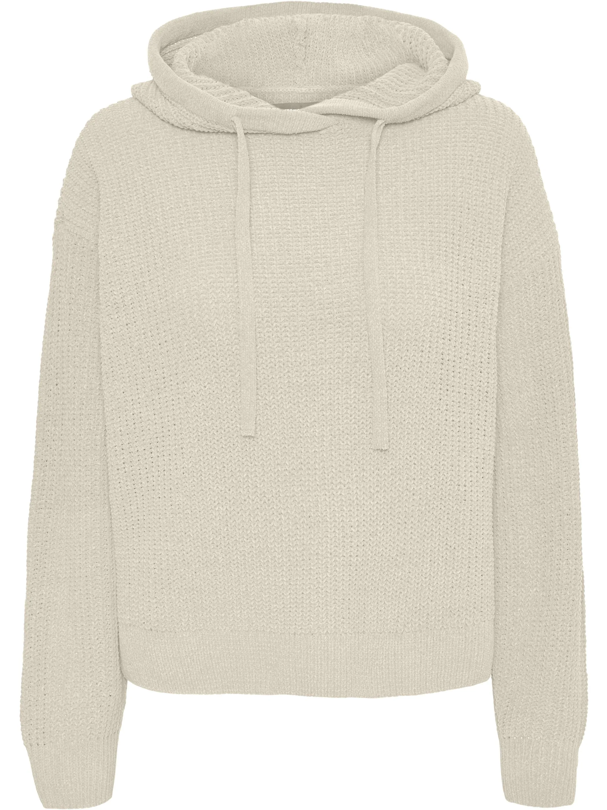 Vero Moda 10338500 VMNEAT LS HOOD PULLOV Beige 915305 222913 1