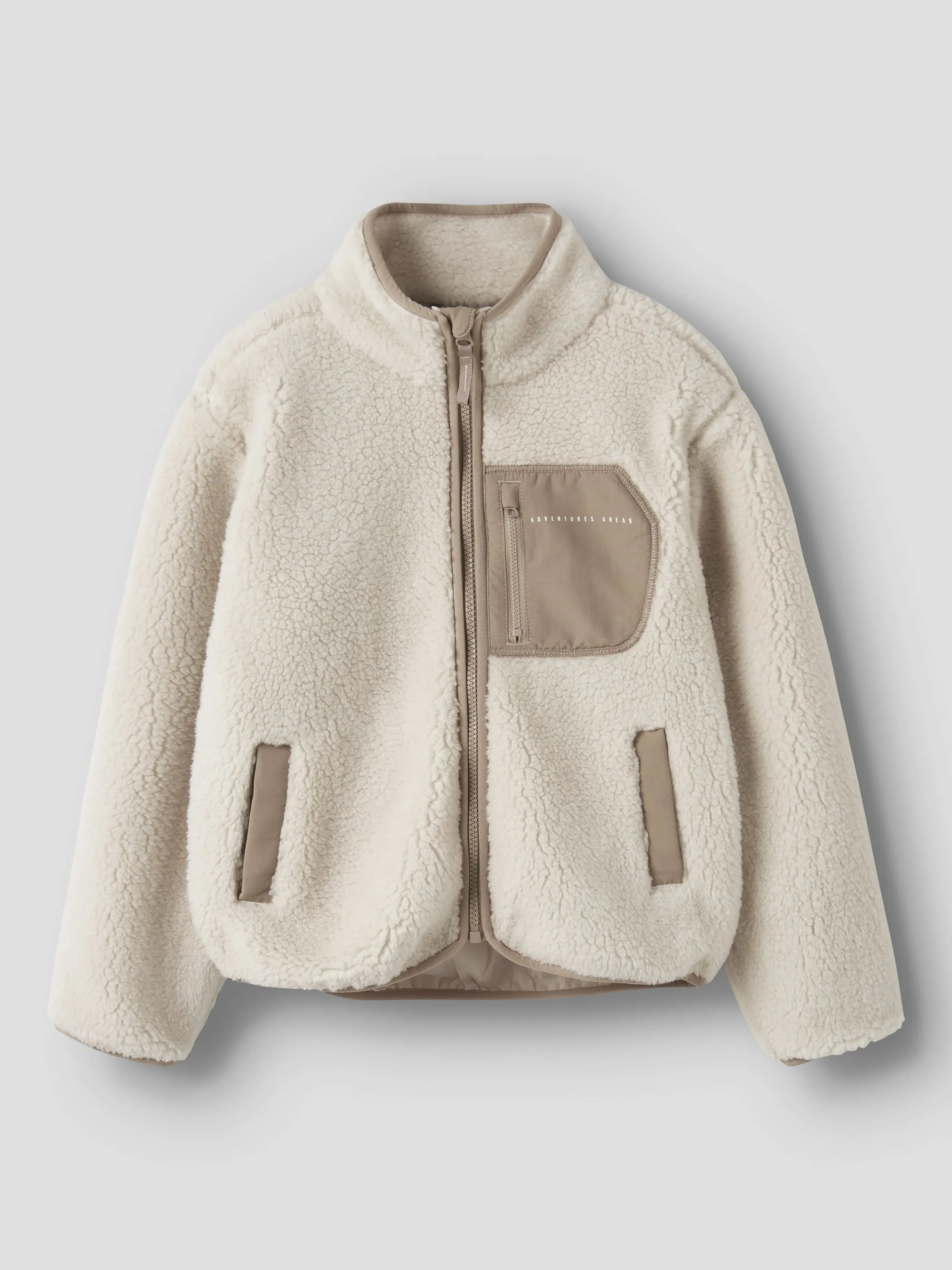 name it 13241683 NKNMATTIA SHERPA JACK Beige 914164 208745003 1
