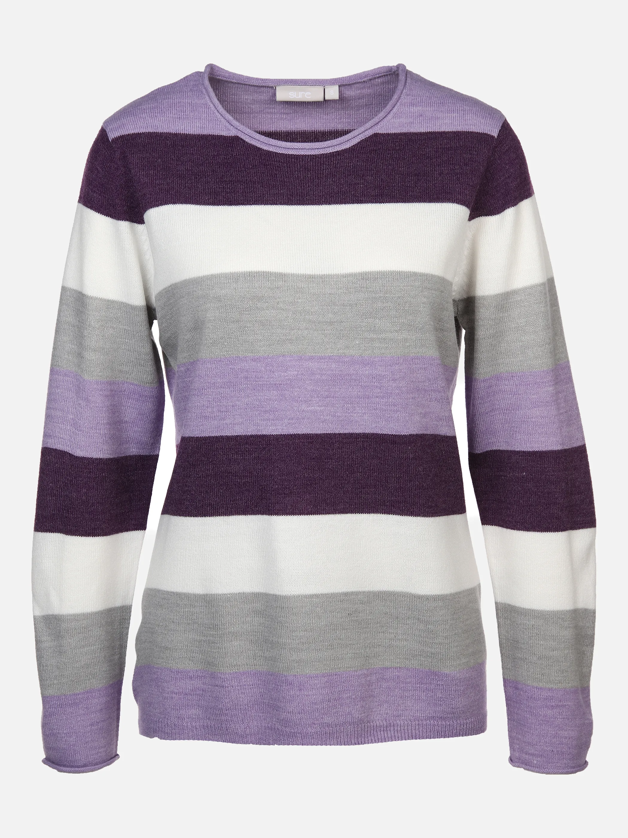 Sure Da-Rundhalspullover cashmere l Lila 879859 PURPLE 1 Sure Da-Rundhalspullover cashmere l Lila 879859 PURPLE 1