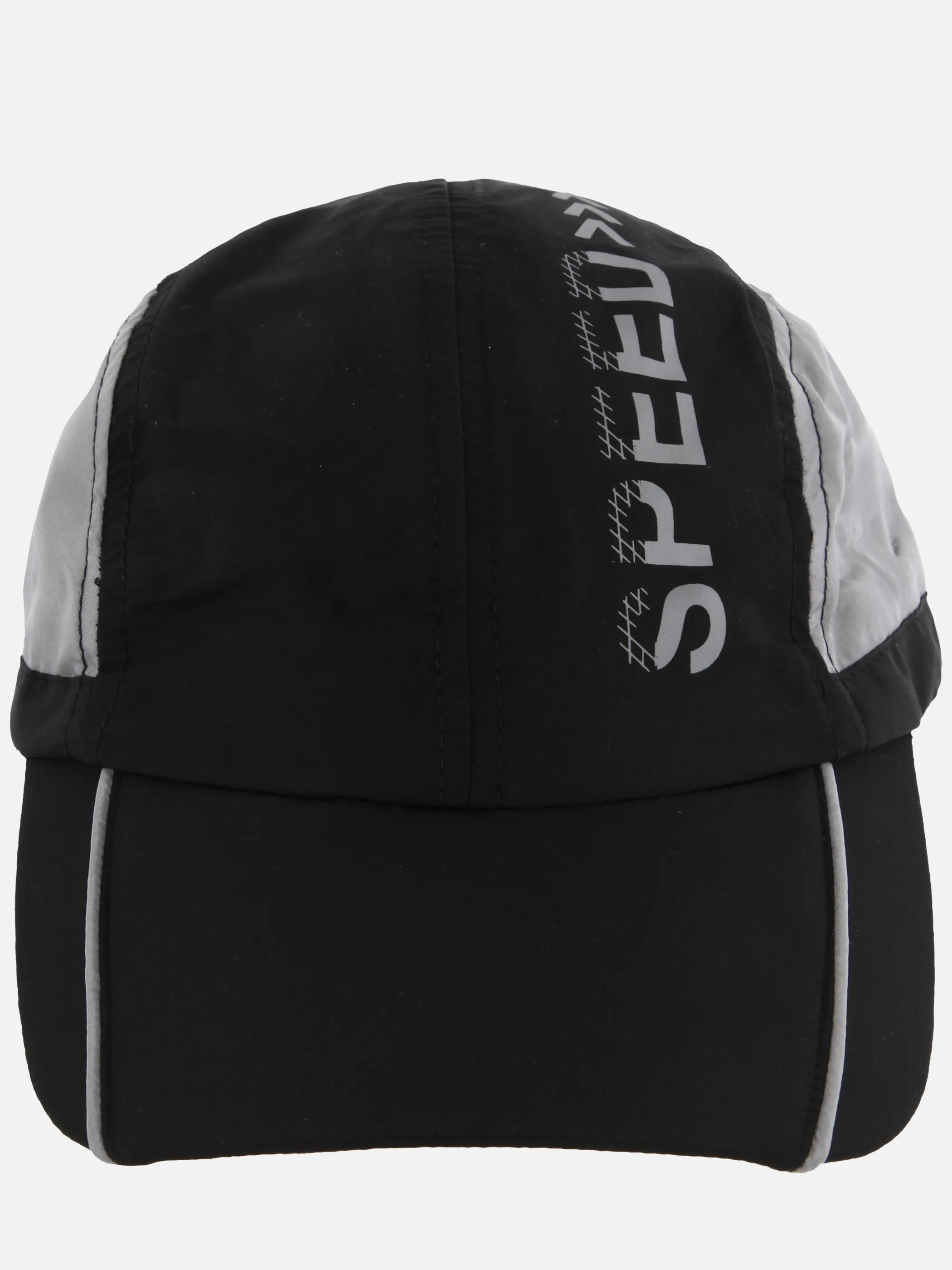 Grinario Sports He-Cap sportlich m. Druck Schwarz 894559 SCHWARZ 1