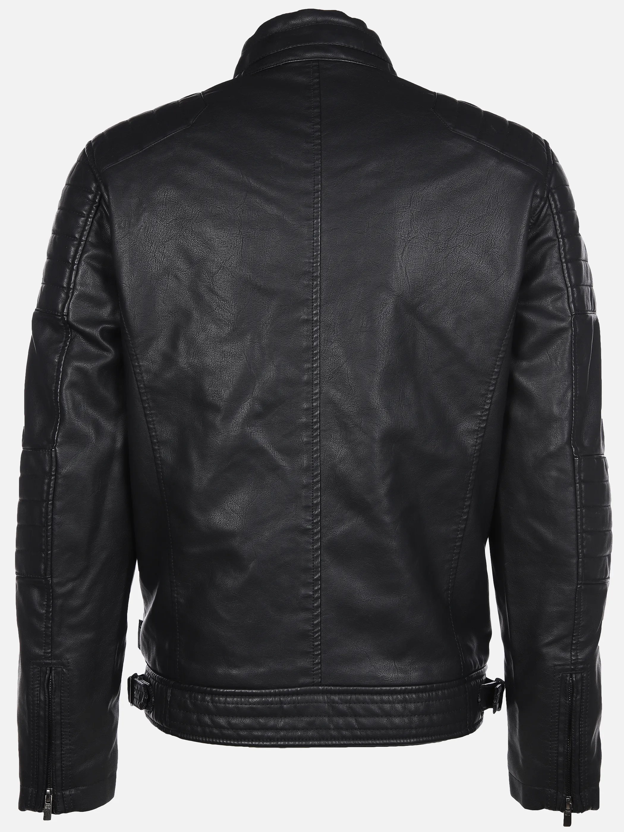 Southern Territory He. PU-Bikerjacke schwarz Schwarz 888334 BLACK 2 Southern Territory He. PU-Bikerjacke schwarz Schwarz 888334 BLACK 2