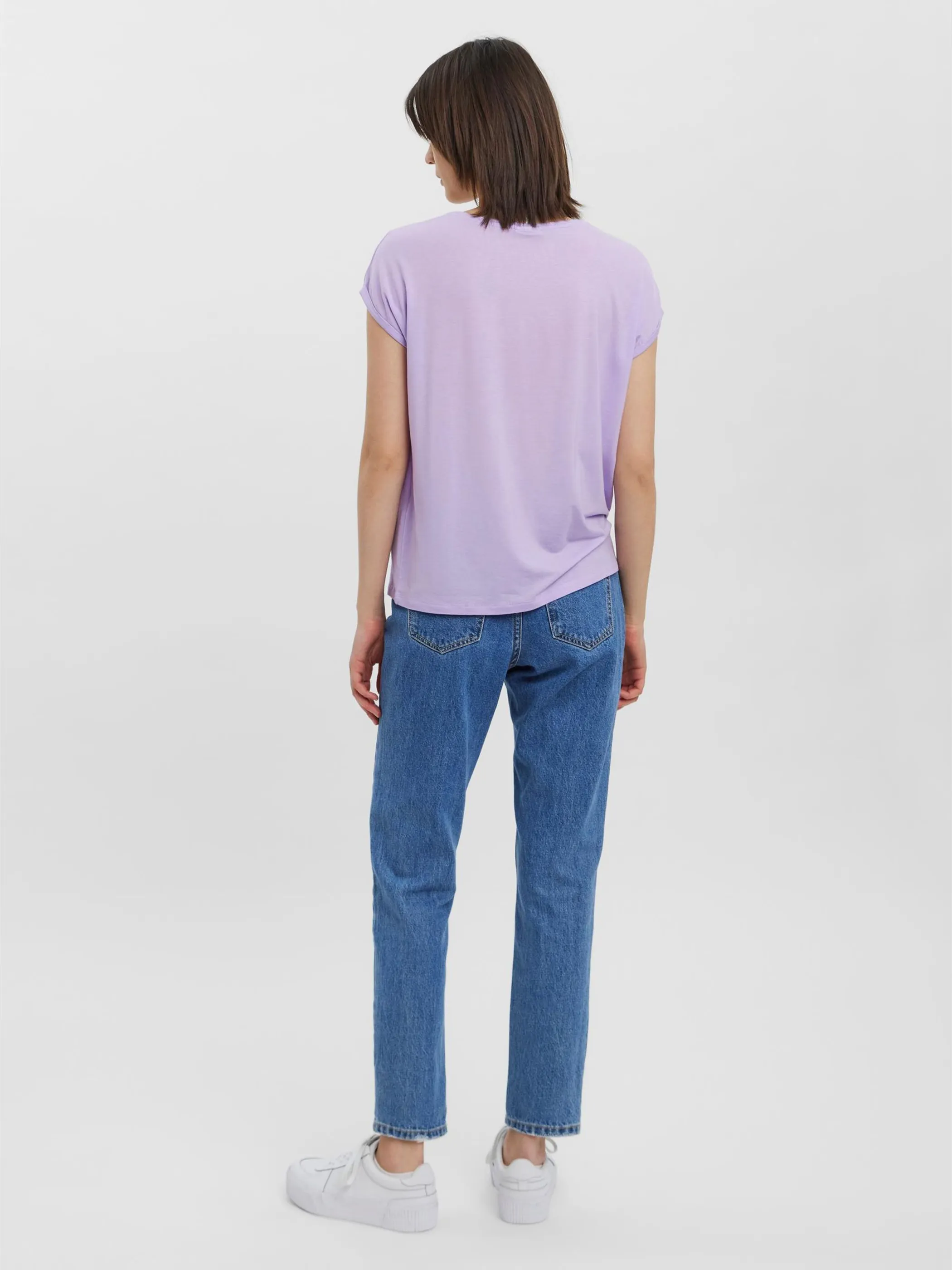 Vero Moda 10187159 VMAWARE PLAIN SS TOP Lila 767201 228955 3 Vero Moda 10187159 VMAWARE PLAIN SS TOP Lila 767201 228955 3