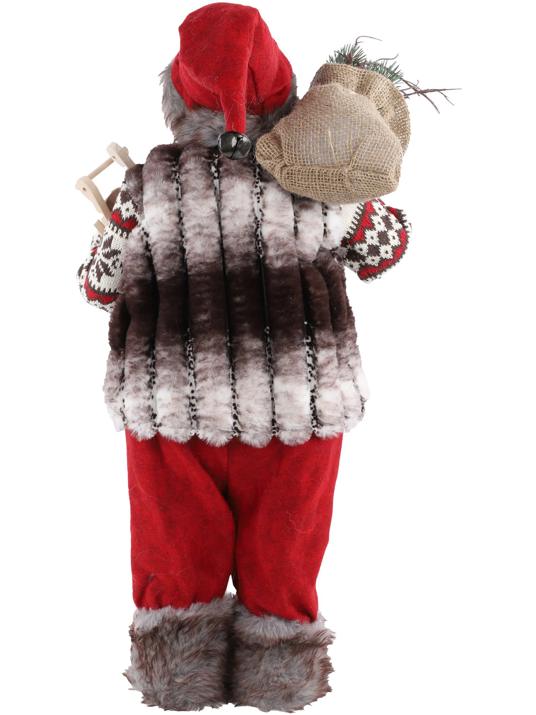 Weihnachten Weihnachtsmann stehend 60cm Rot 866988 ROT 2