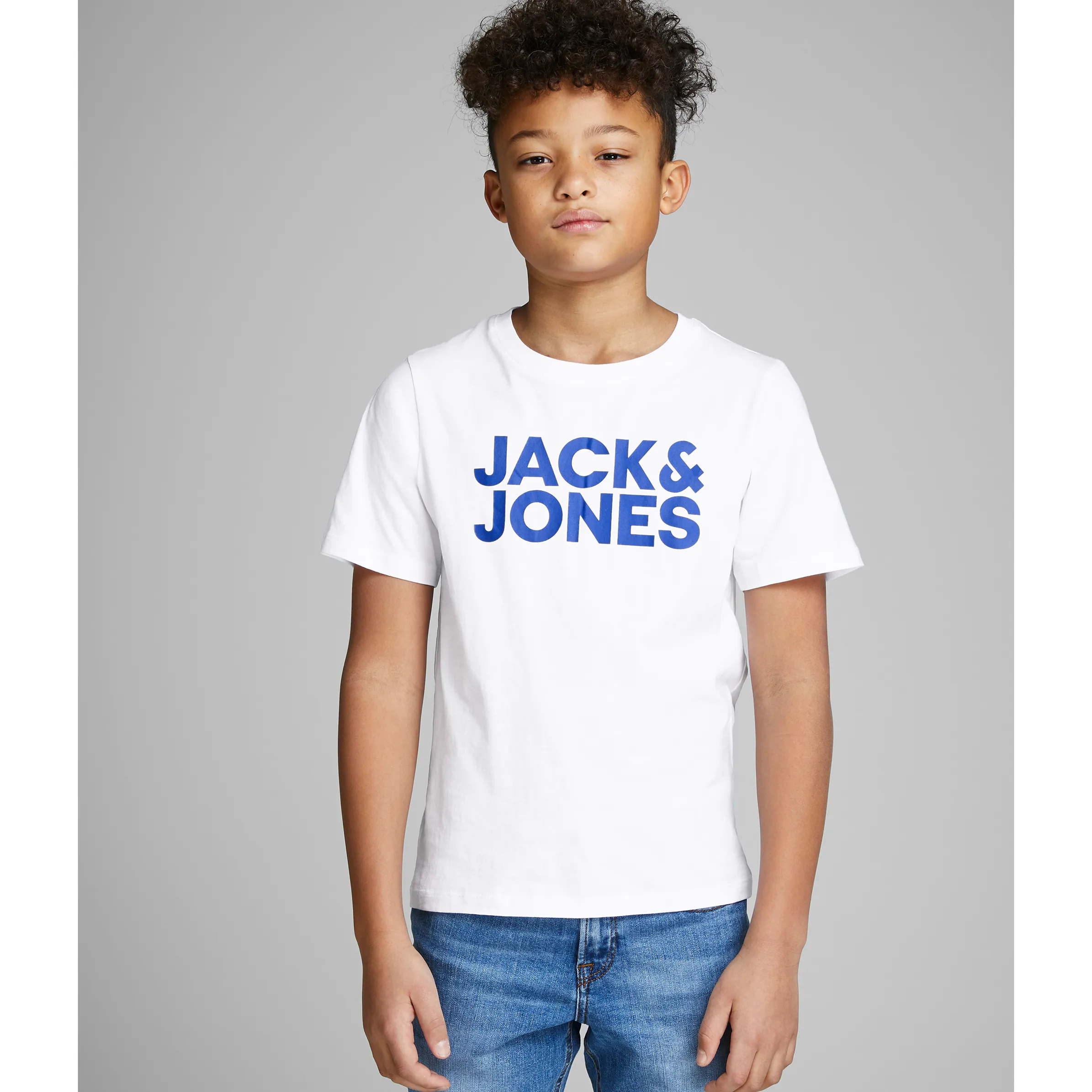 Jack&Jones Junior 12152730 JJECORP LOGO TEE SS C Weiß 848088 178074004 3