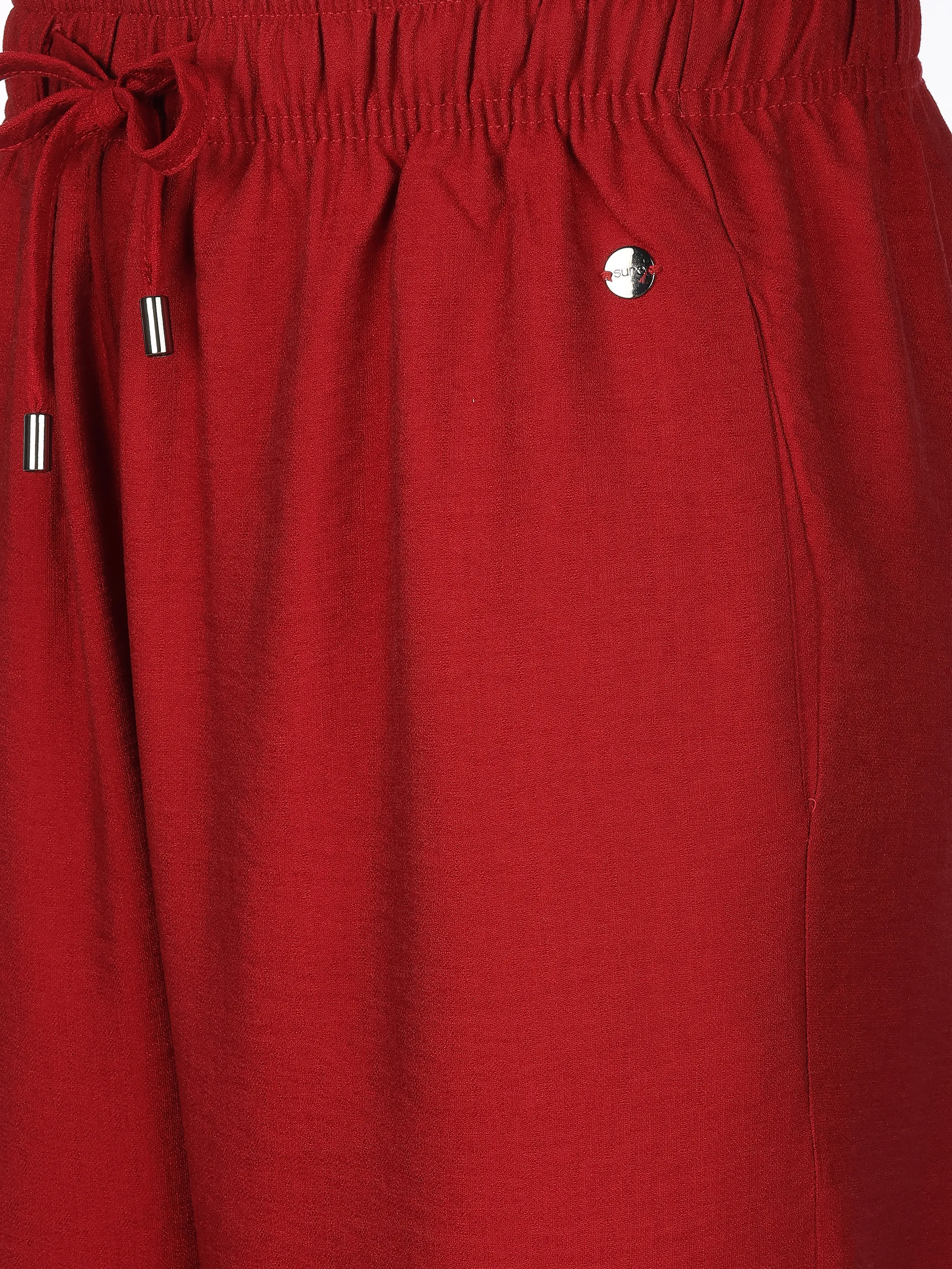 Sure Da-Culotte m. Struktur Rot 925325 RHUBARB 4