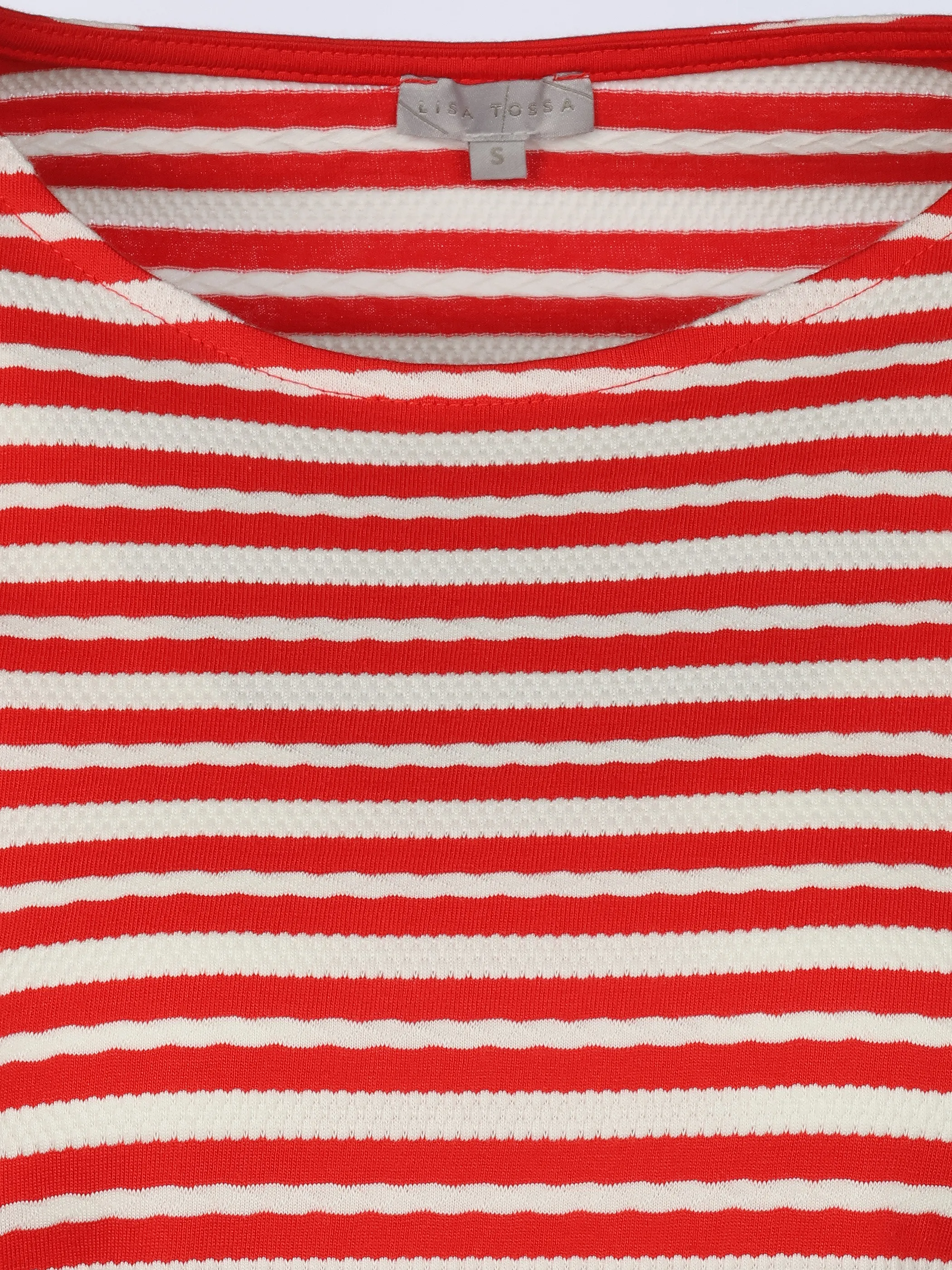 Lisa Tossa Da-Jacquard-Shirt 3/4 Arm Rot 920719 RED 3