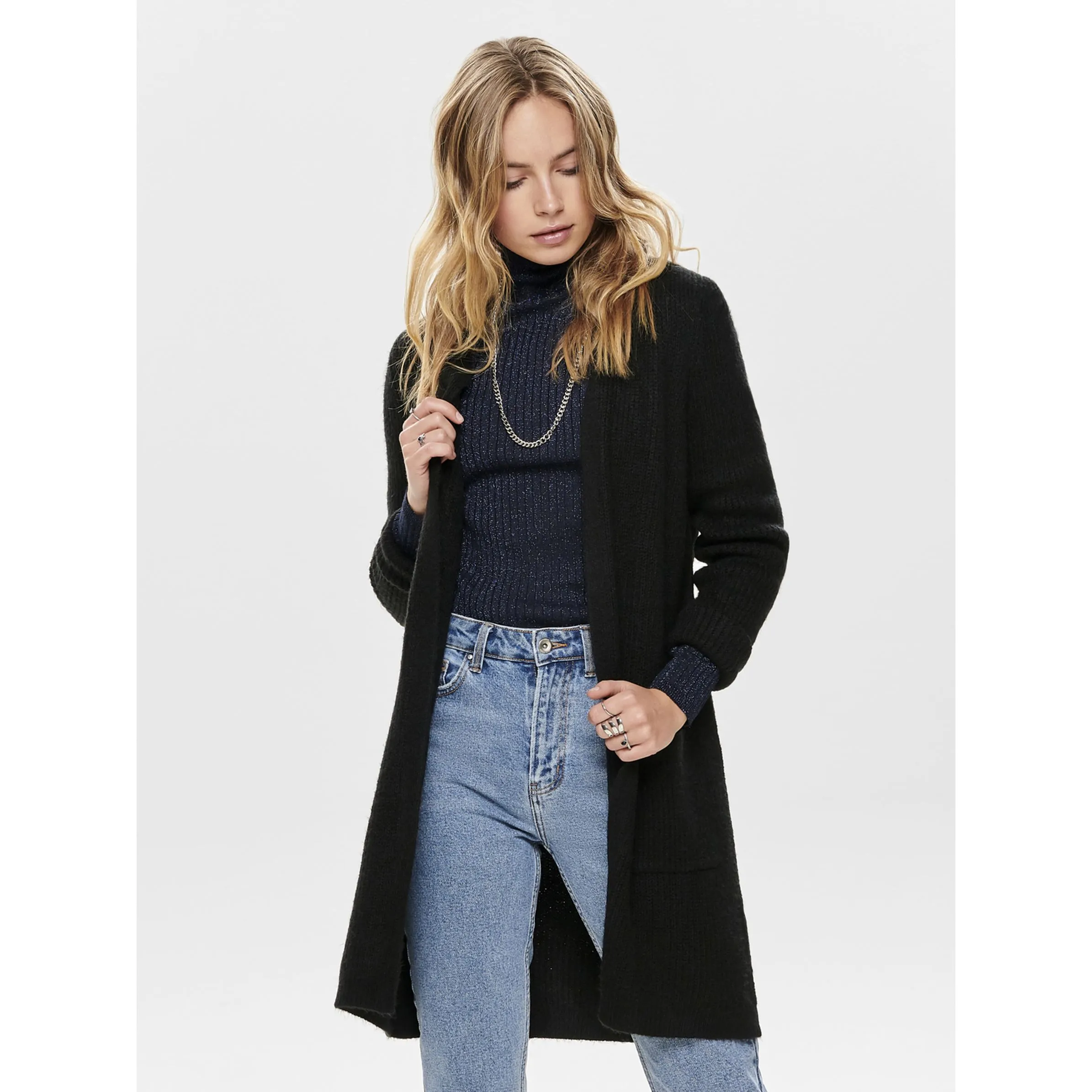 Only 15179815 onlJADE L/S CARDIGAN Schwarz 819366 177911 3