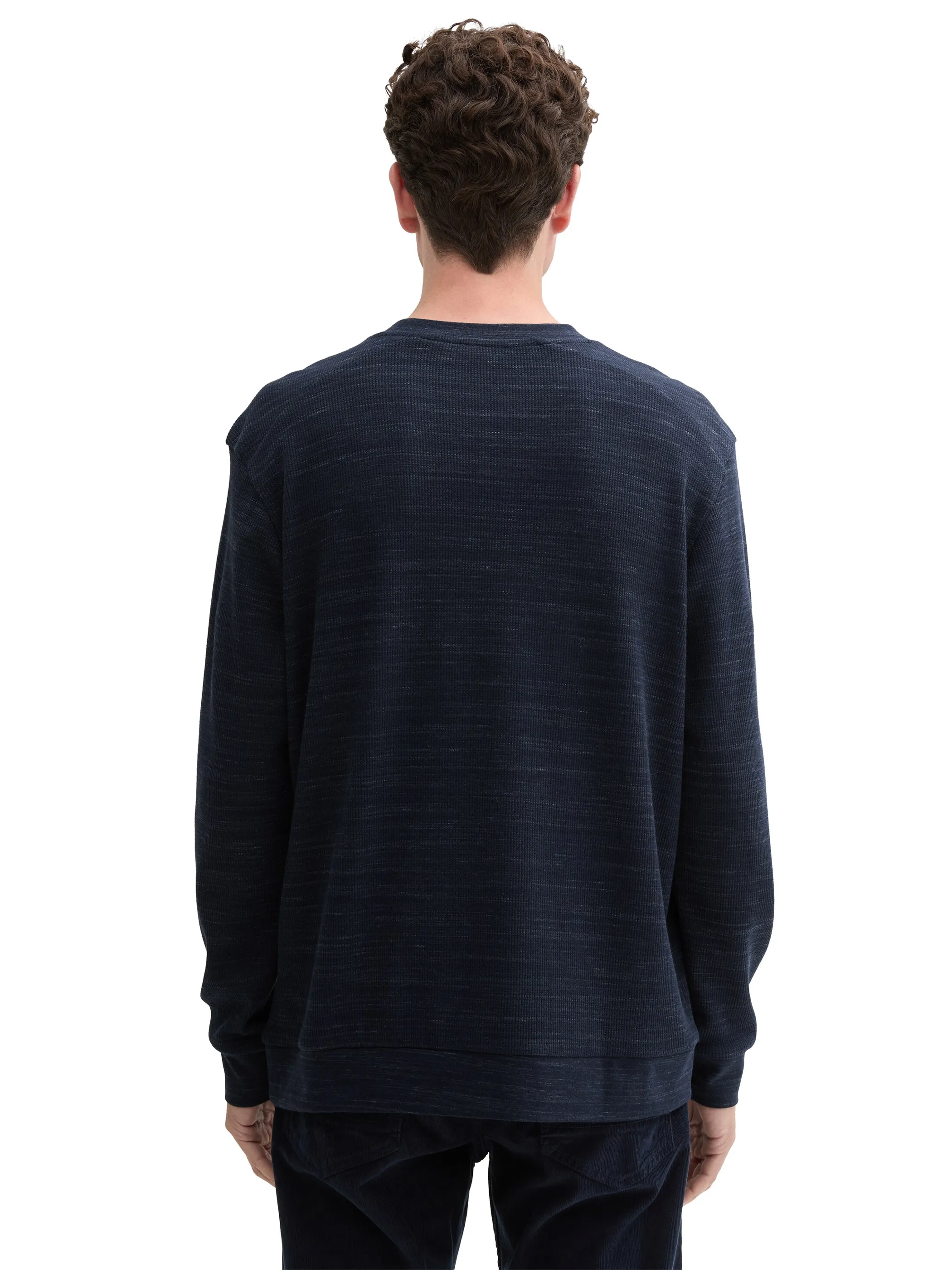 Tom Tailor 1043995 structured longsleeve Marine 903284 36827 2 Tom Tailor 1043995 structured longsleeve Marine 903284 36827 2