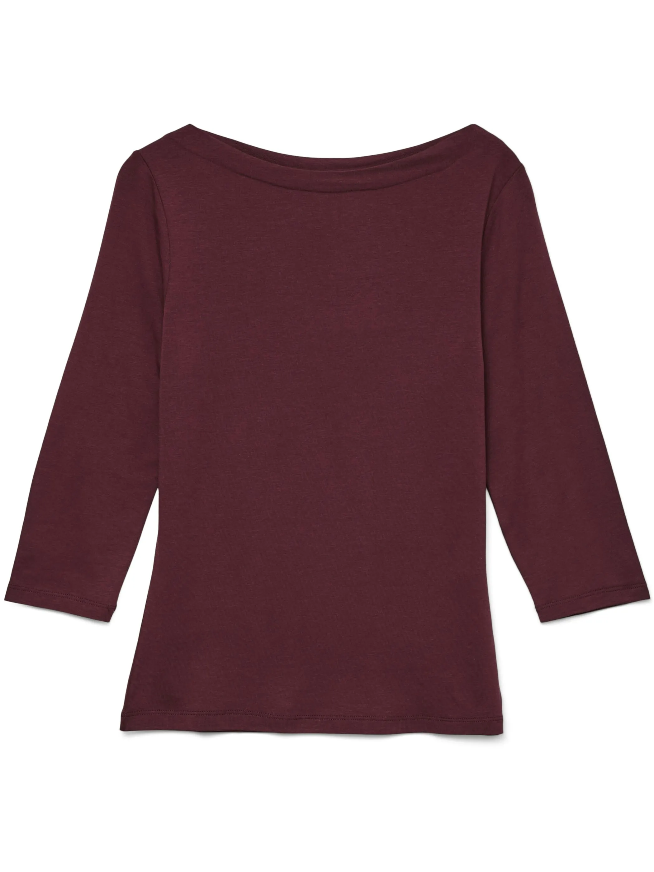 Vero Moda 10274133 VMPANDA MODAL 3/4 TOP Rot 866193 186320 1