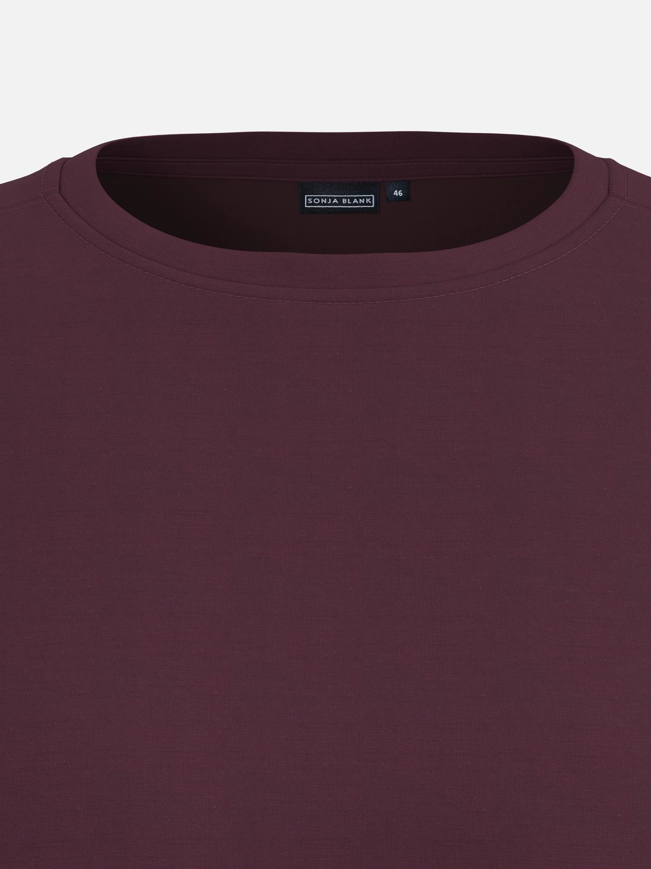 Sonja Blank Da-gr.Gr. Sweatshirt Rot 929999 AUBERGINE 3