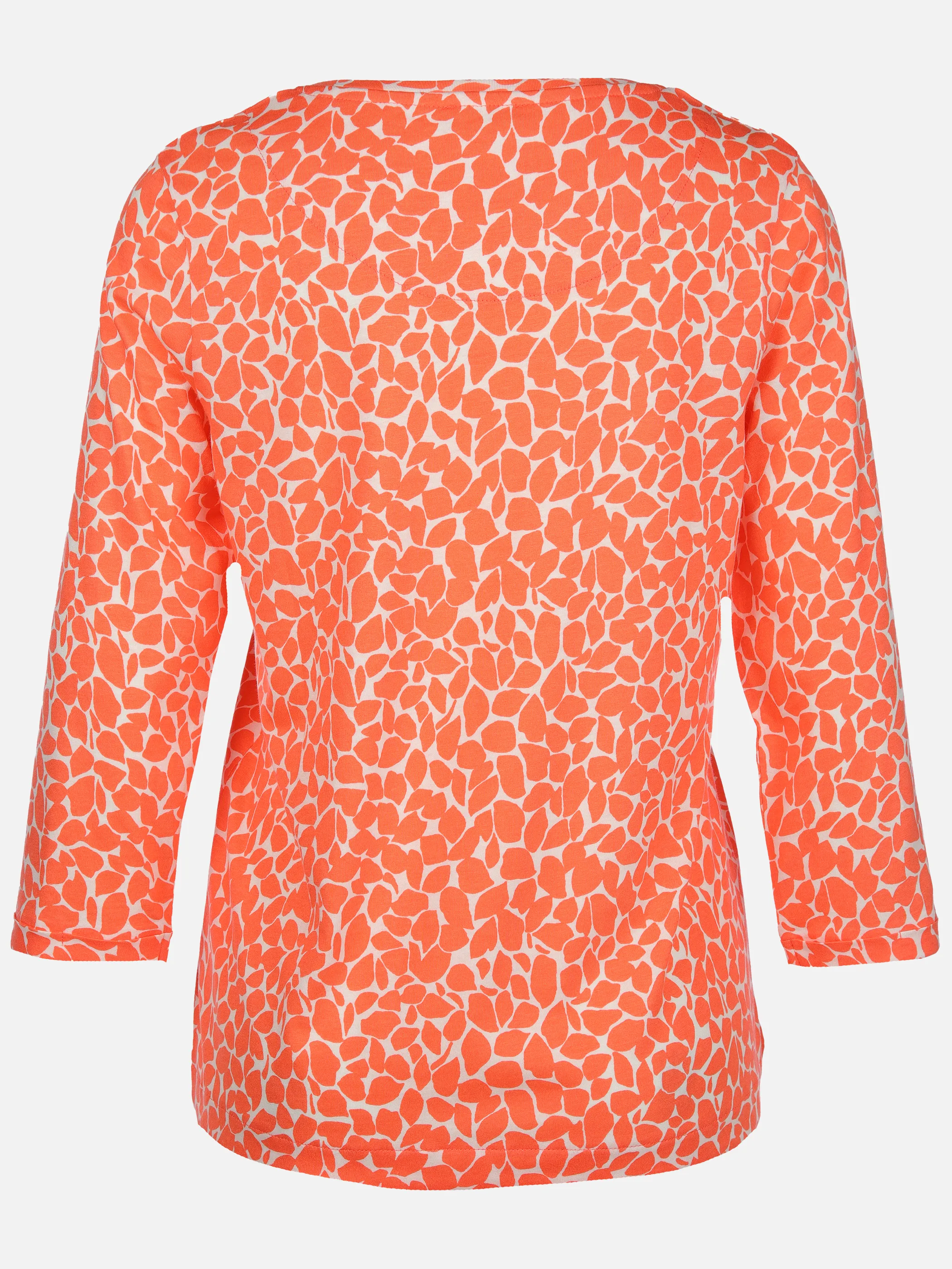 Sure Da-Print-Shirt 3/4 Arm Orange 904748 PEACH ECHO 2