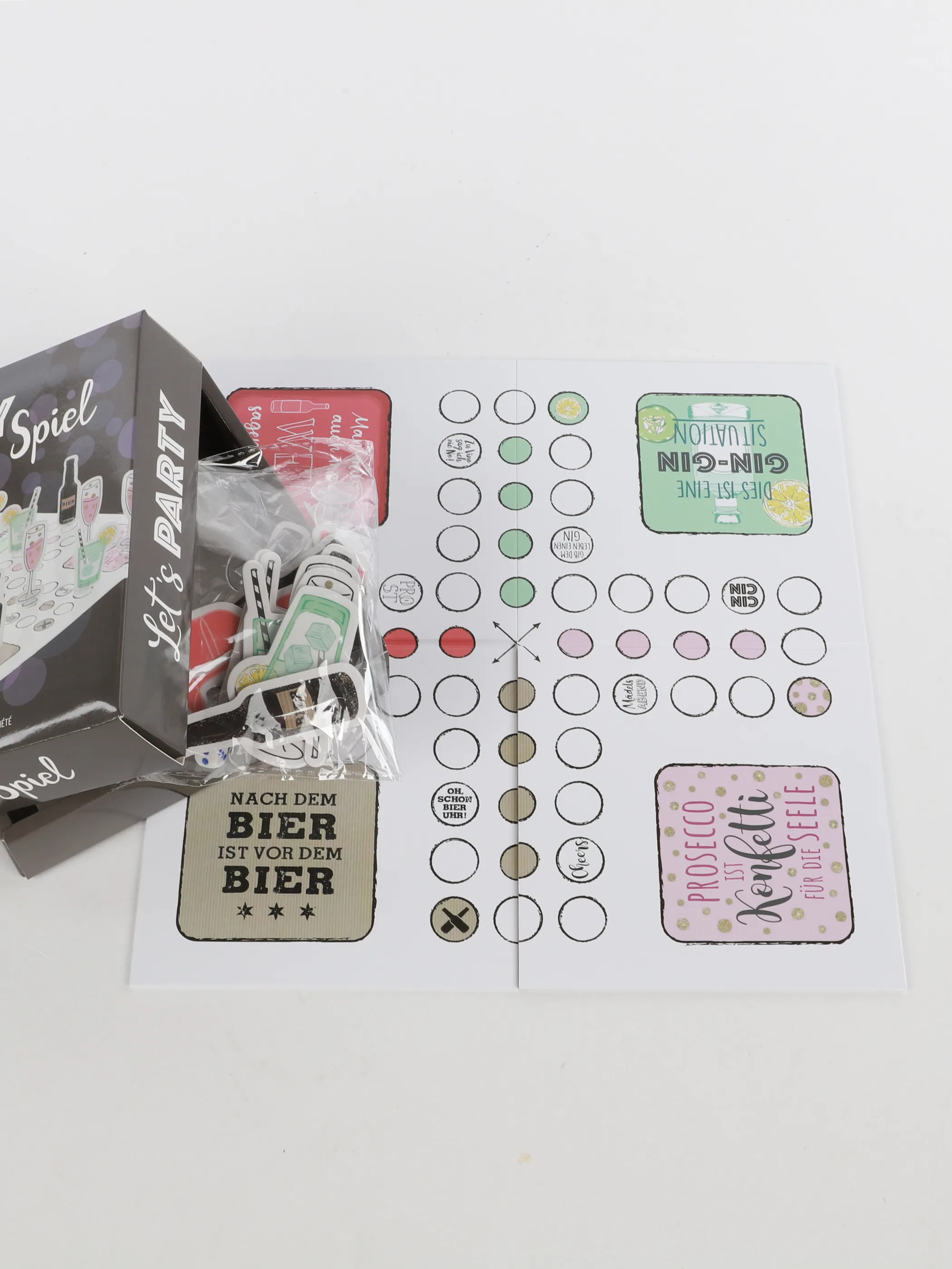 Spielzeug Party Spiel 30x30 Bunt 903335 BUNT 4